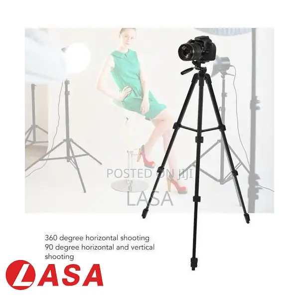 170cm Tripod Stand – Adjustable For Phone/Camera