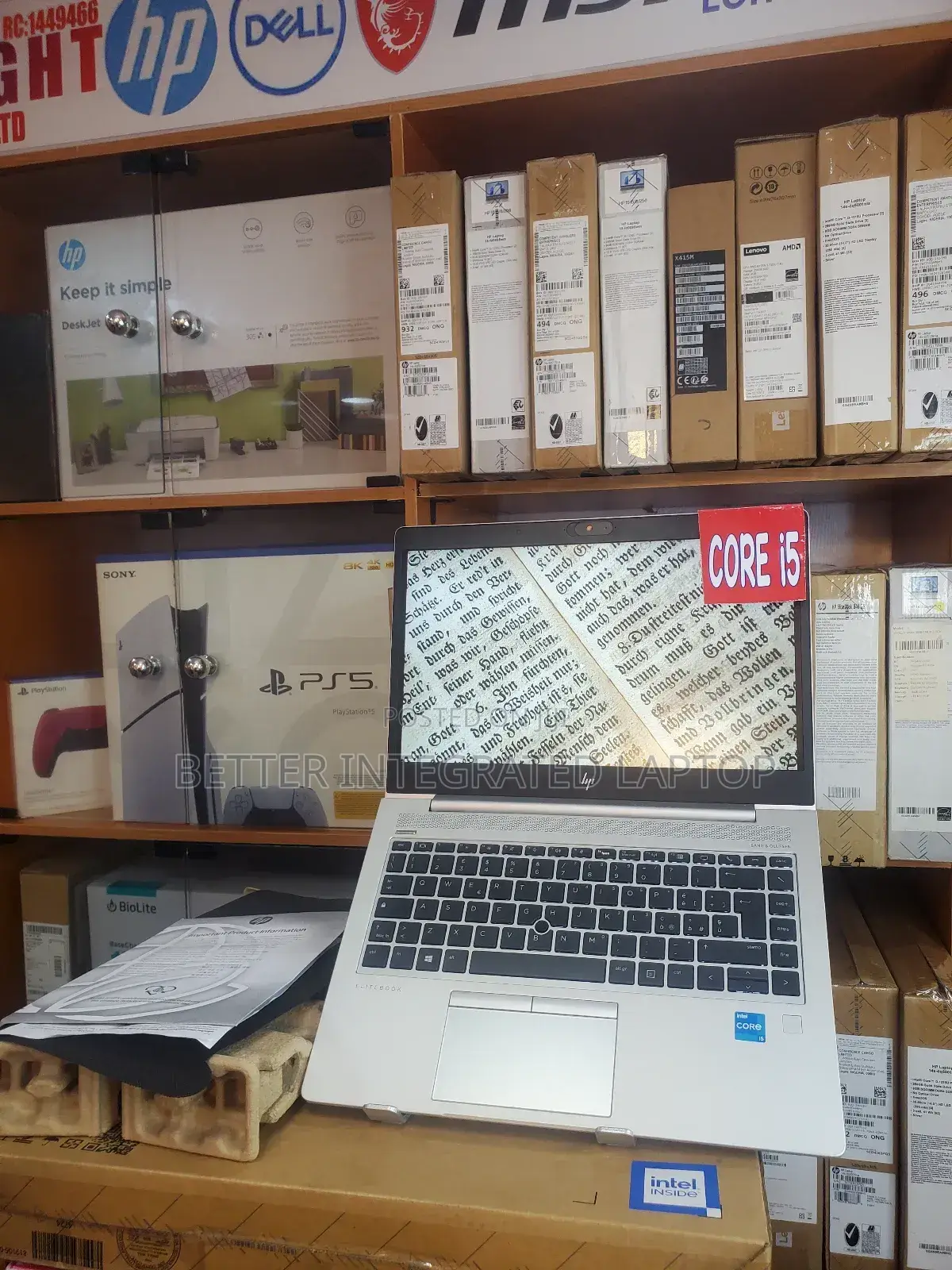 New Laptop HP ProBook 455 G1 8GB Intel Core i5 SSD 256GB