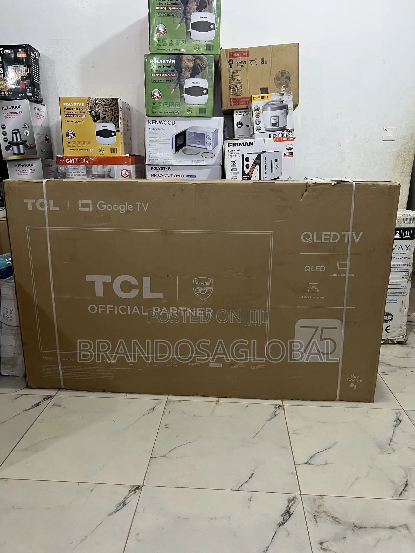 TCL 75 Inch Qled Uhd Smart Tv (75p7k) – Cinematic Viewing at Home