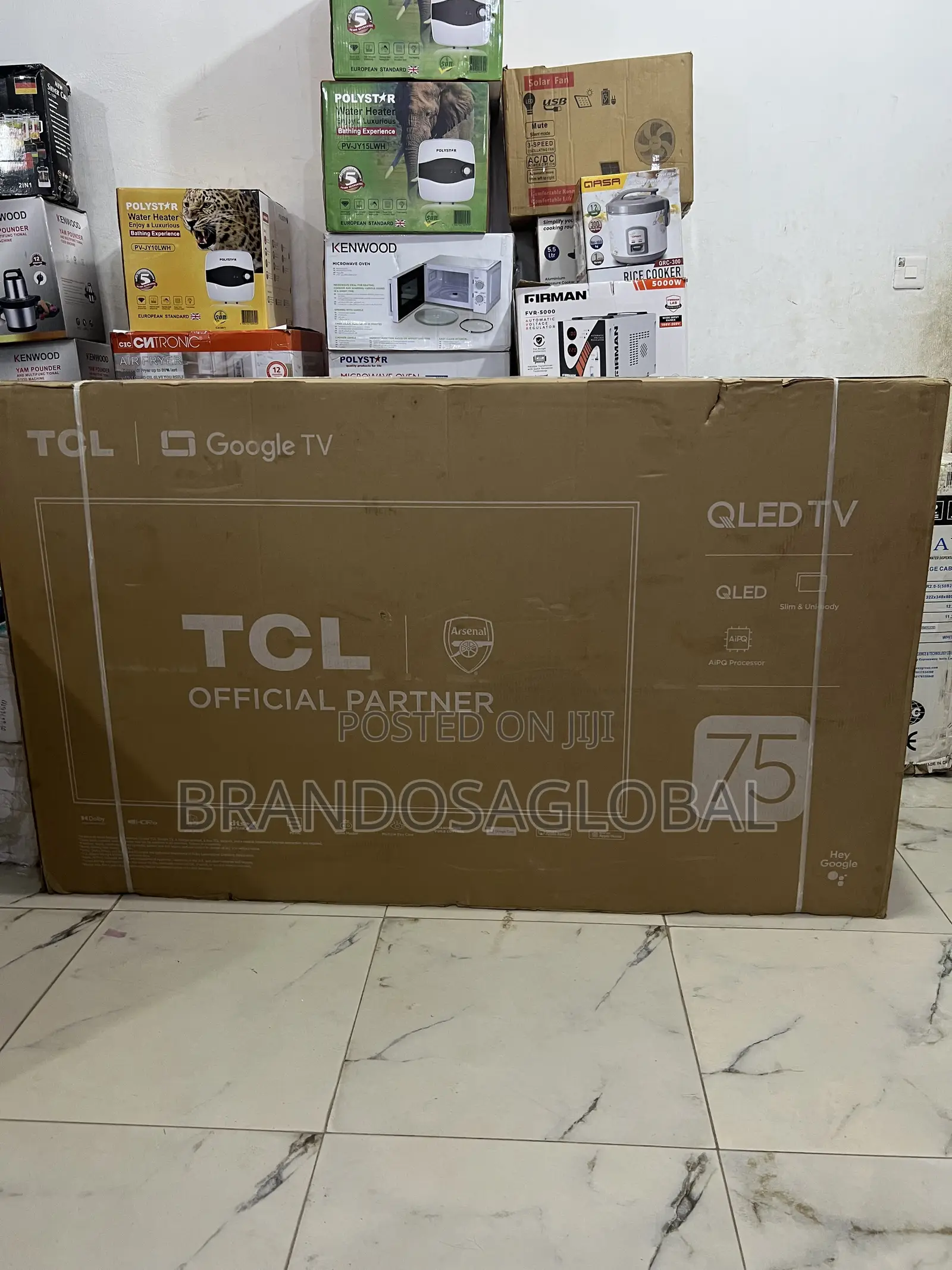 TCL 75 Inch Qled Uhd Smart Tv (75p7k) – Cinematic Viewing at Home