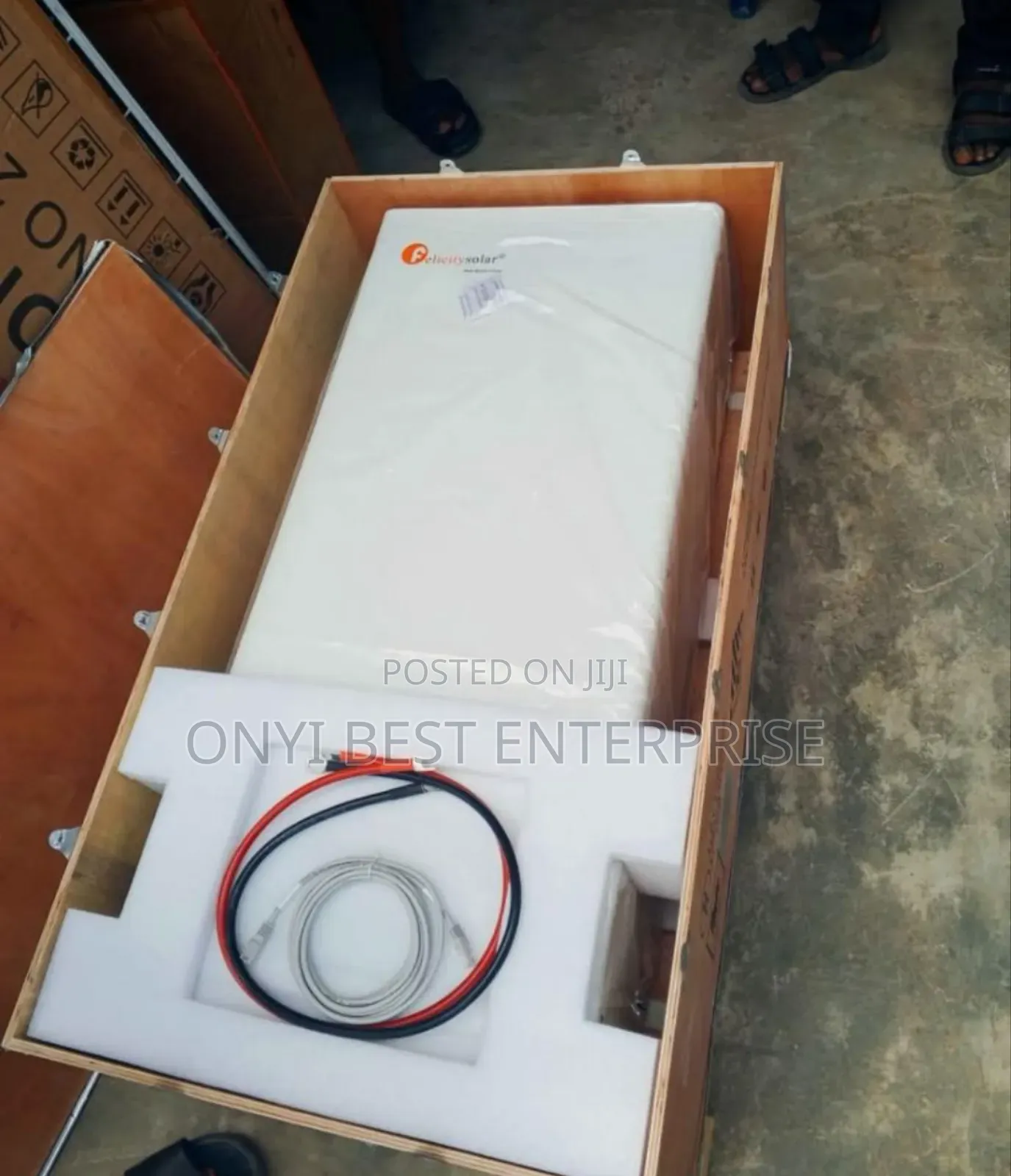 Felicity Lithium Ion Battery 15kwh/51.2v Available Flat One