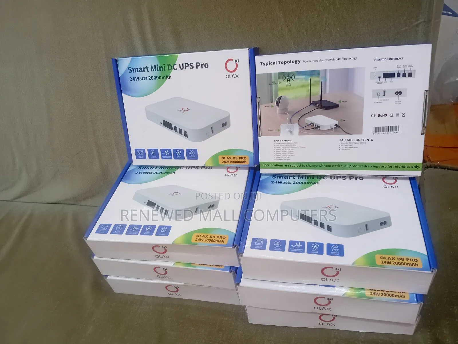 Smart Mini Dc Ups Pro 24watts 20000mah