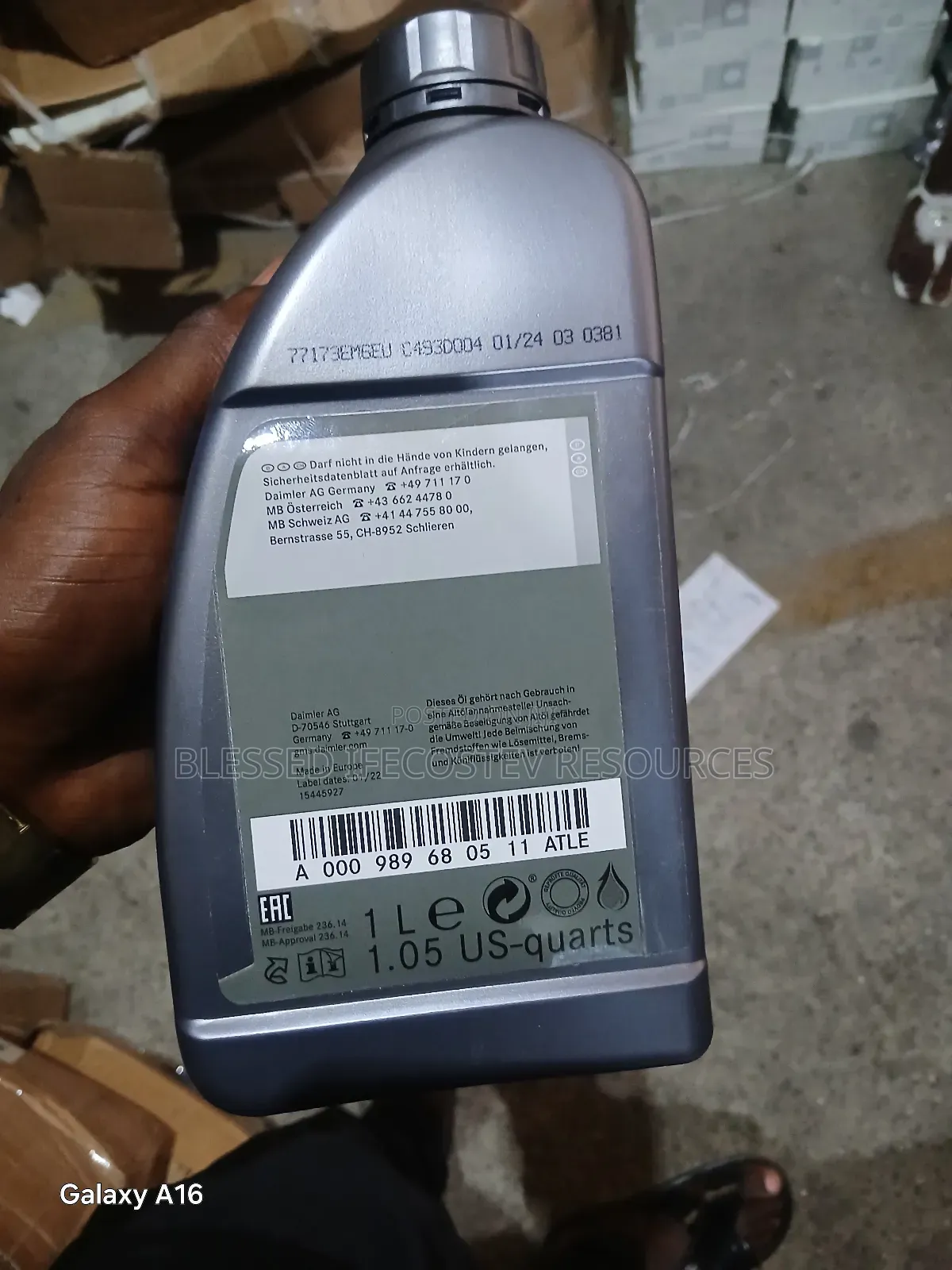 Mercedes Benz Automatic Transmission Fluid 236.14