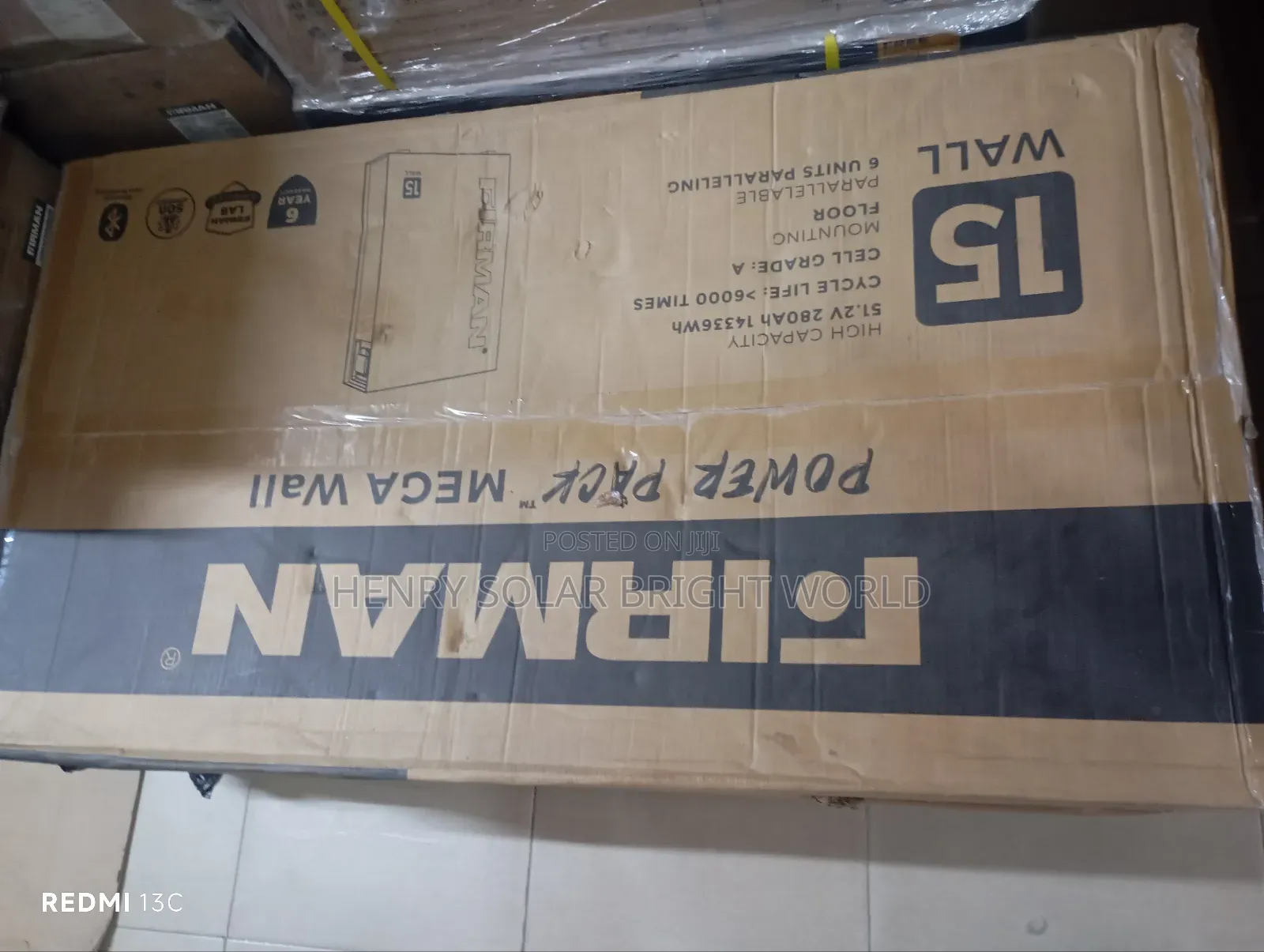 Firman 15kwh 51.2v Lithium Ion Battery
