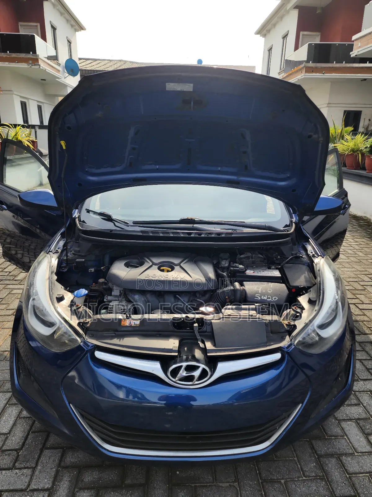 Hyundai Elantra 2016 Blue