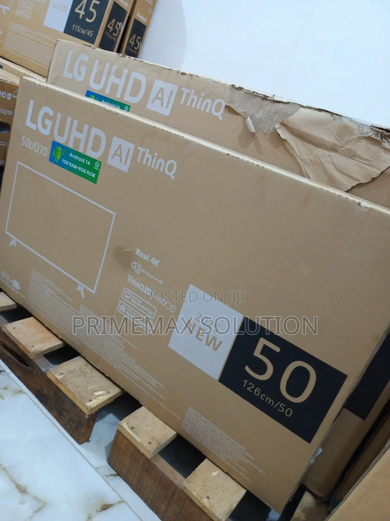 Lg 50-Inch Smart Tv – Crystal Clear