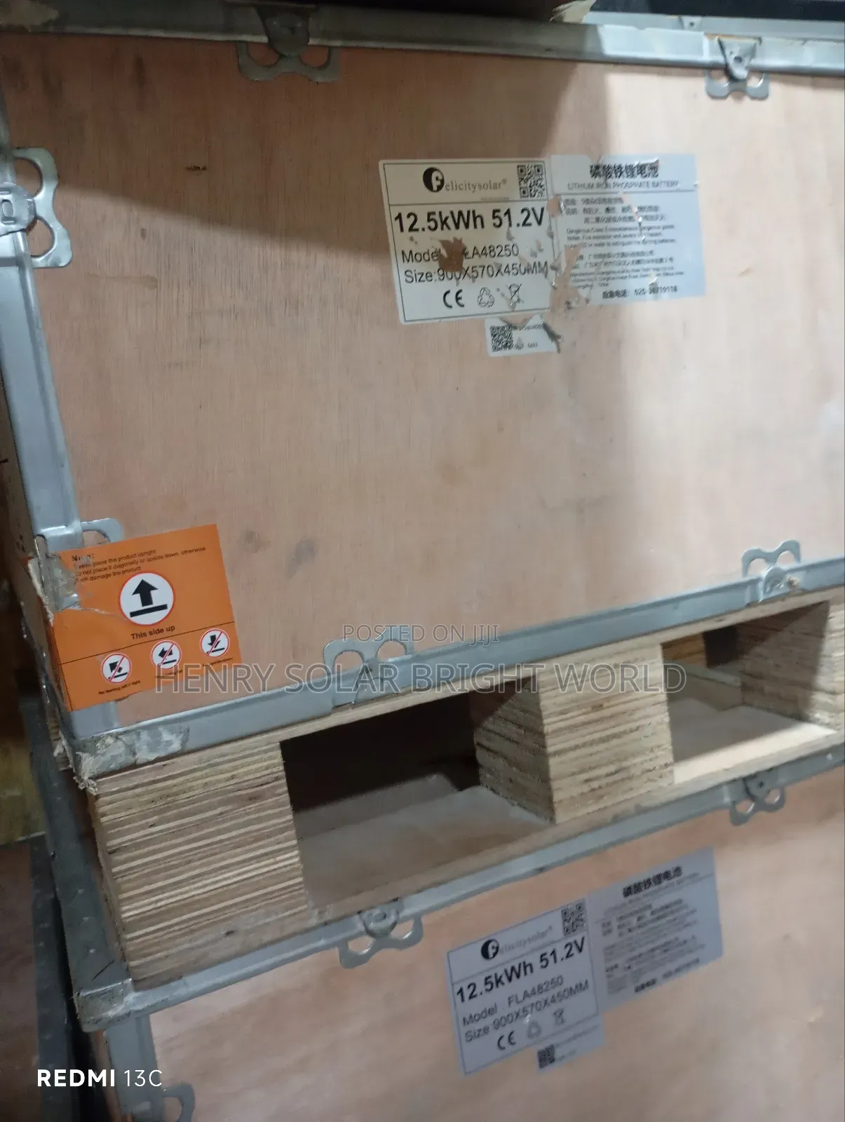 Felicity 12.5kwh 51.2v Lithium Ion Battery