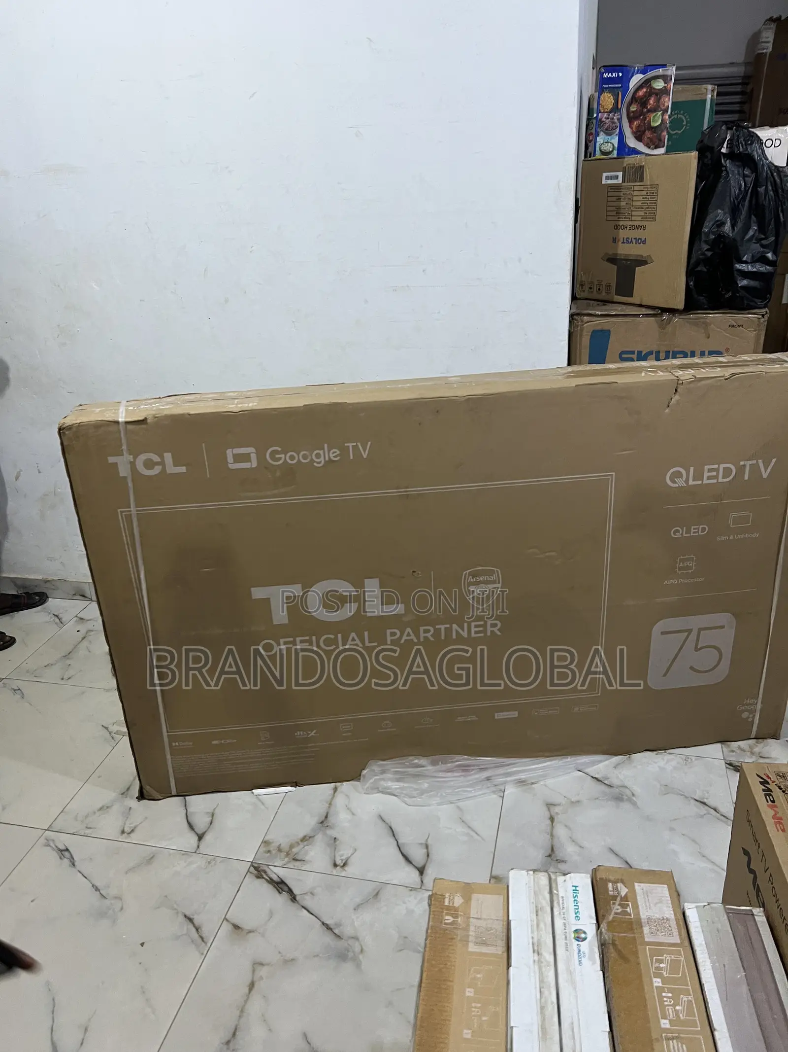 TCL 75p7k 75 Inches Qled Smart Uhd Tv – Incredible Brightness
