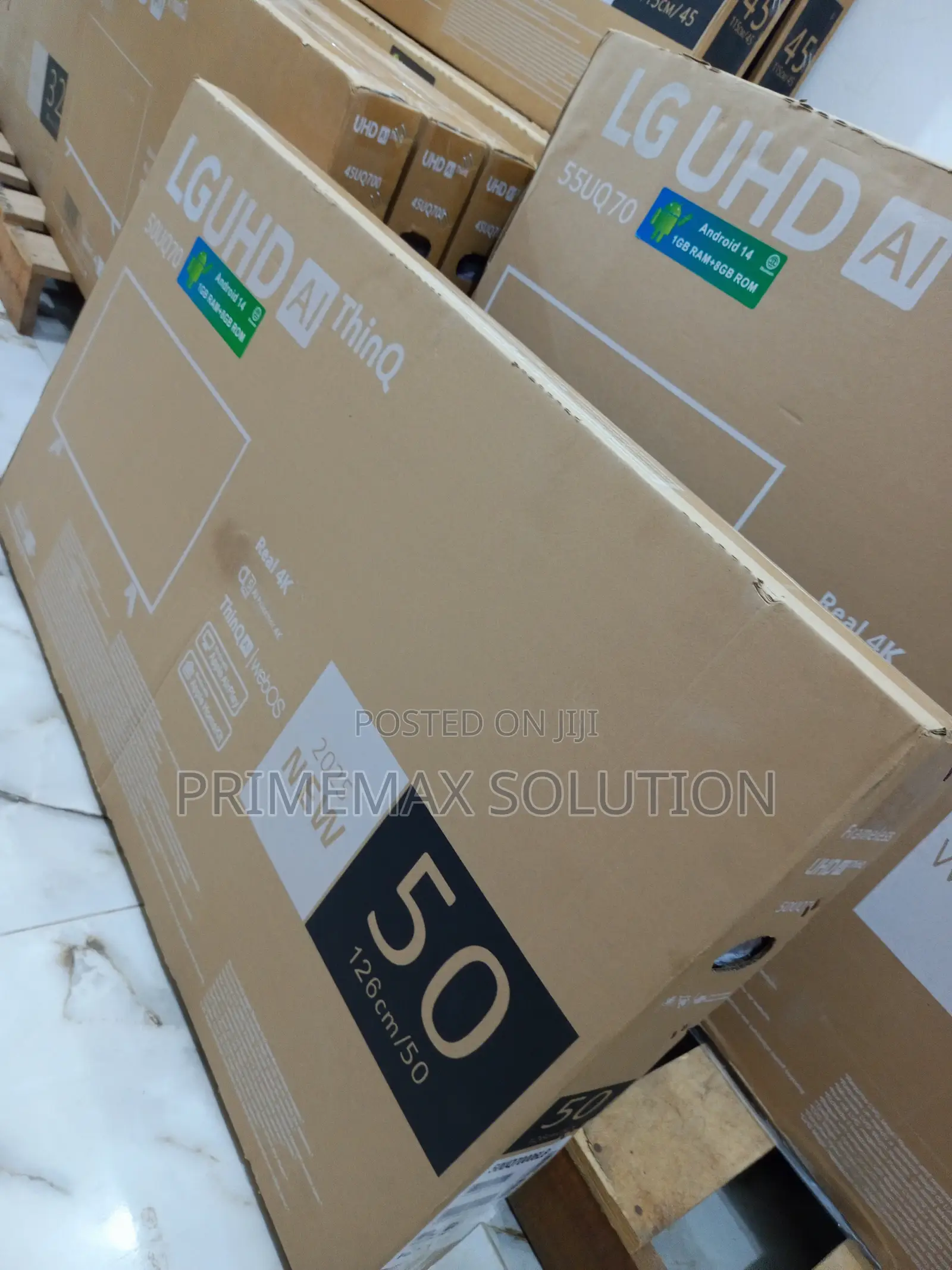 Lg 50" Smart Tv With Hdr10 Dolby Audio