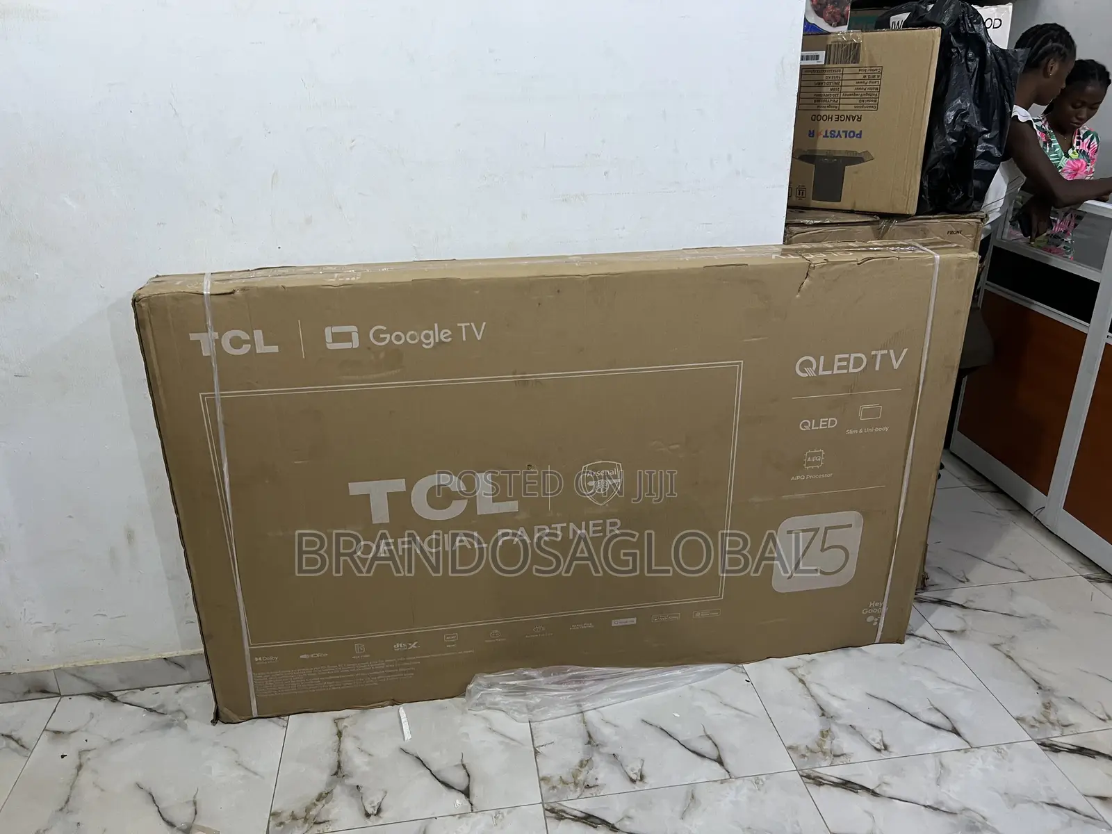 TCL Qled Smart 75 Inch Tv – Ultra Slim Design Crisp Display