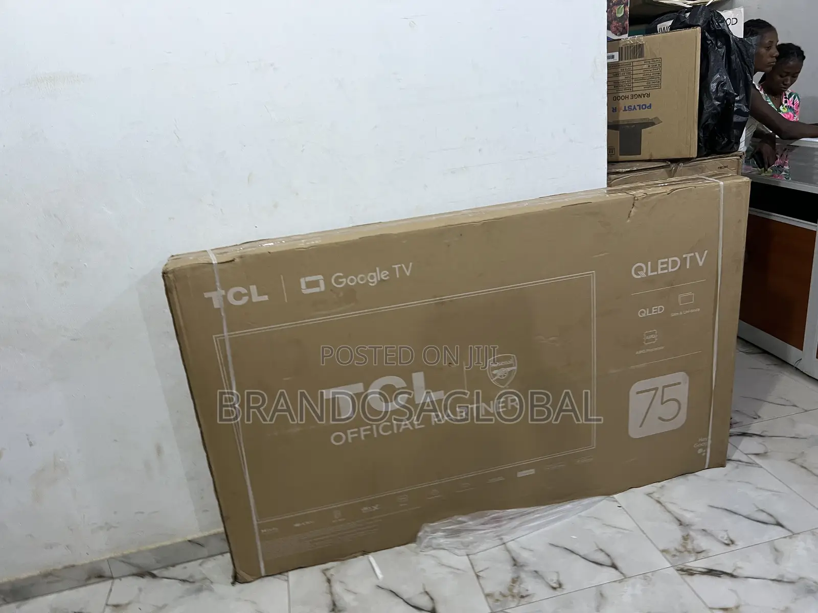 TCL Qled Smart 75 Inch Tv – Ultra Slim Design Crisp Display