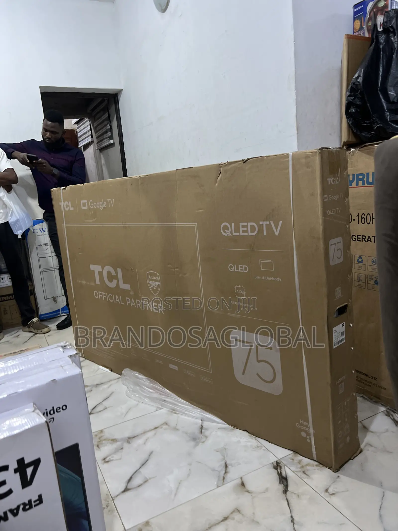 TCL 75” Uhd Smart Qled Tv – Quantum Dot Clarity for All Viewing