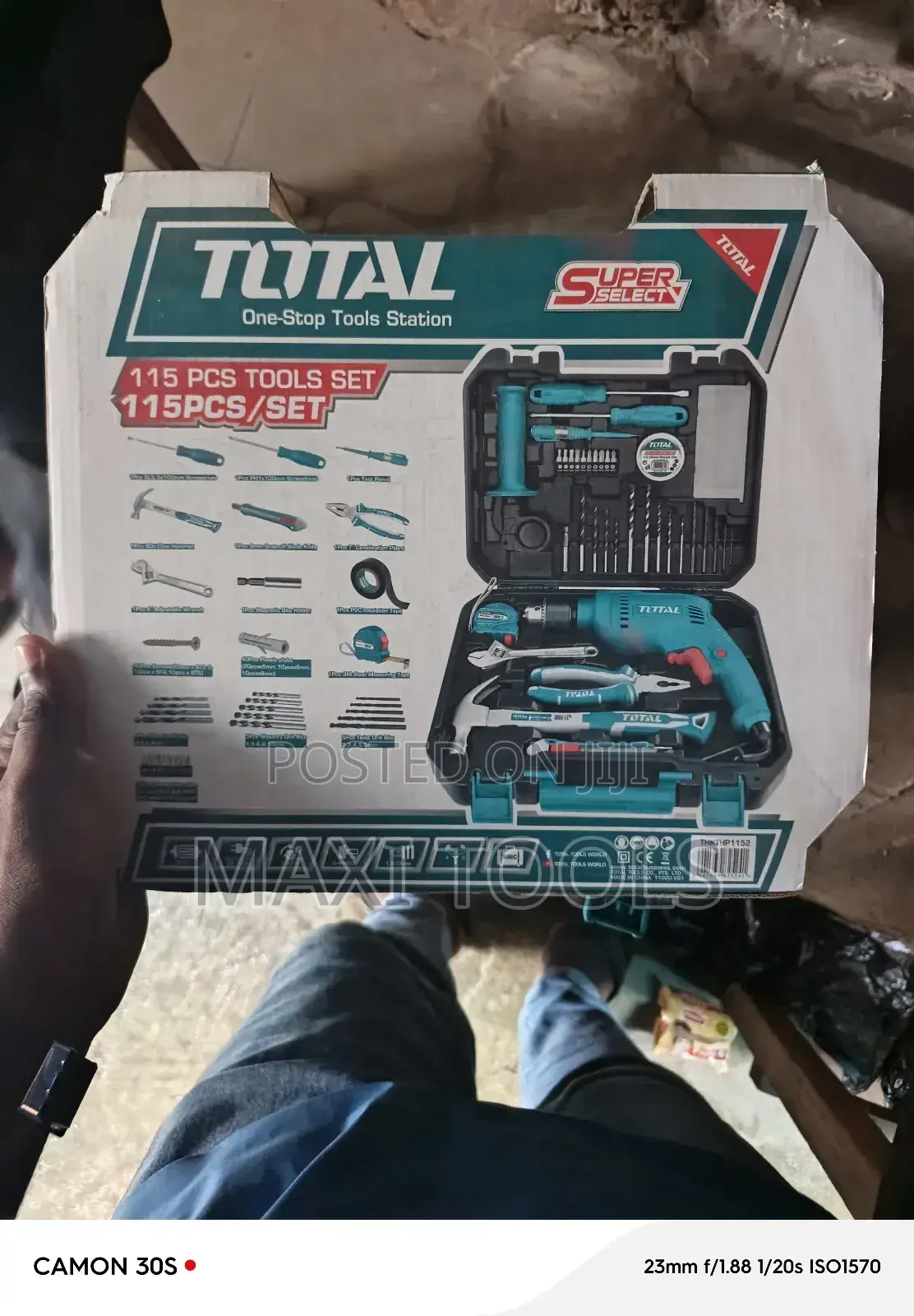 Total Drilling Machine With Tools