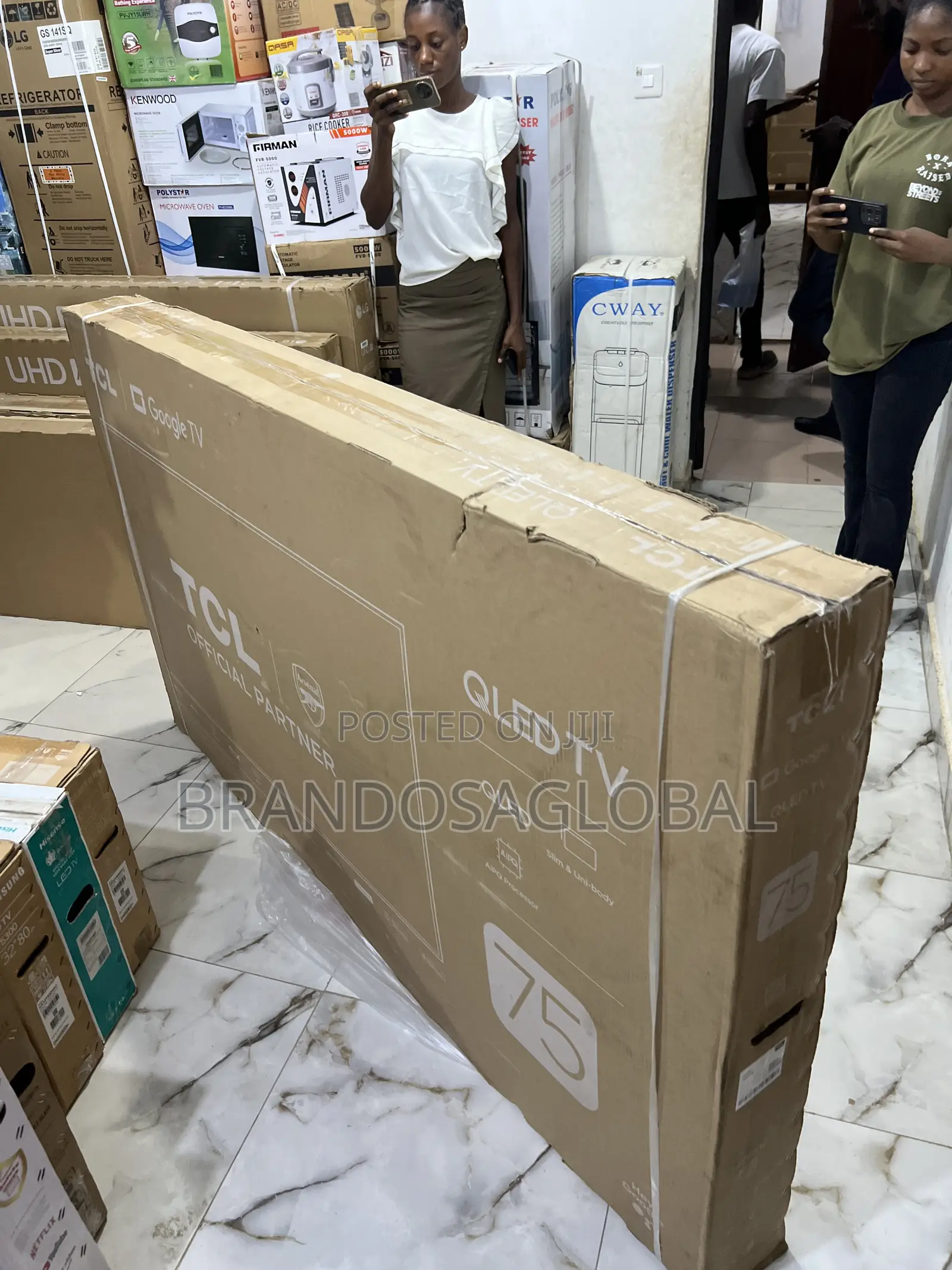 TCL 75 Inch Qled Smart Android Tv – Big Screen Perfection