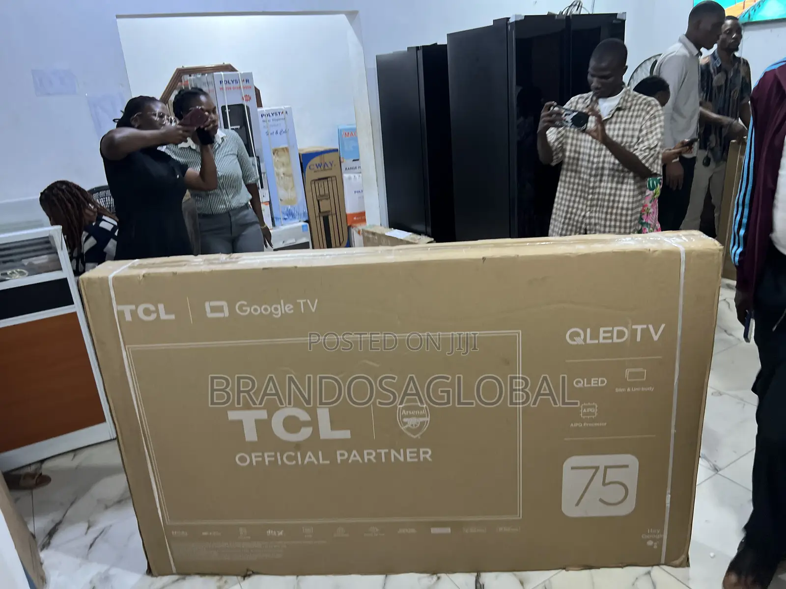 TCL 75 Inch Qled Smart Tv – Ultra Hd Display, Crisp Picture Quality