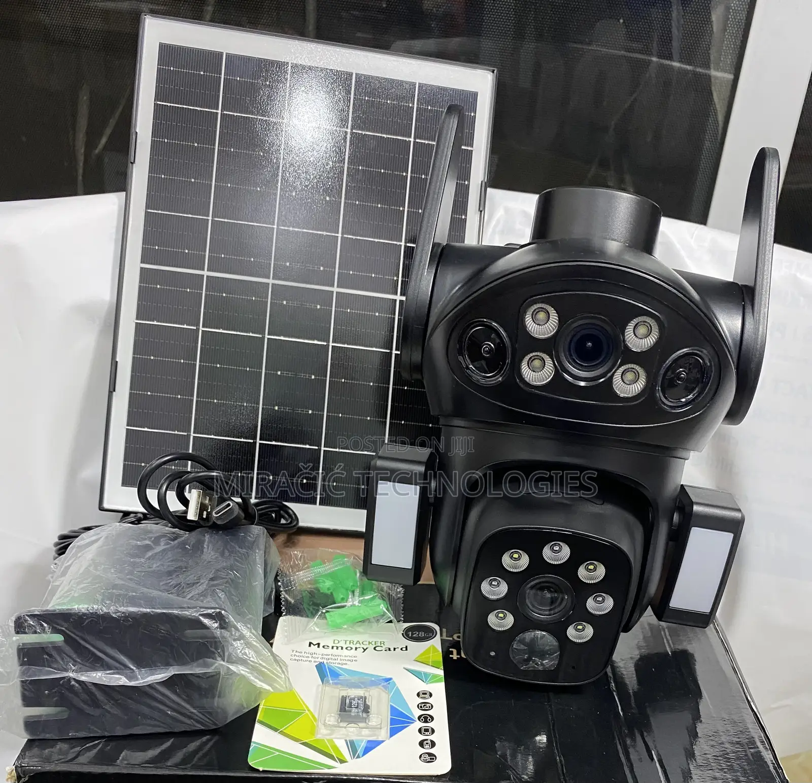 CCTV Camera V380pro Solar Camera 8mp