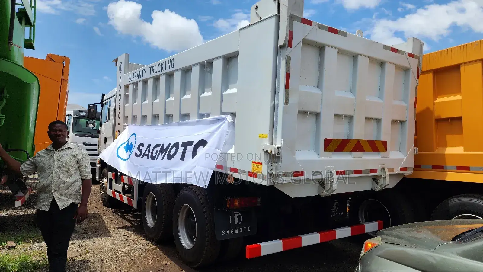 Brand New Sagmoto 10 Tyres Dump Truck
