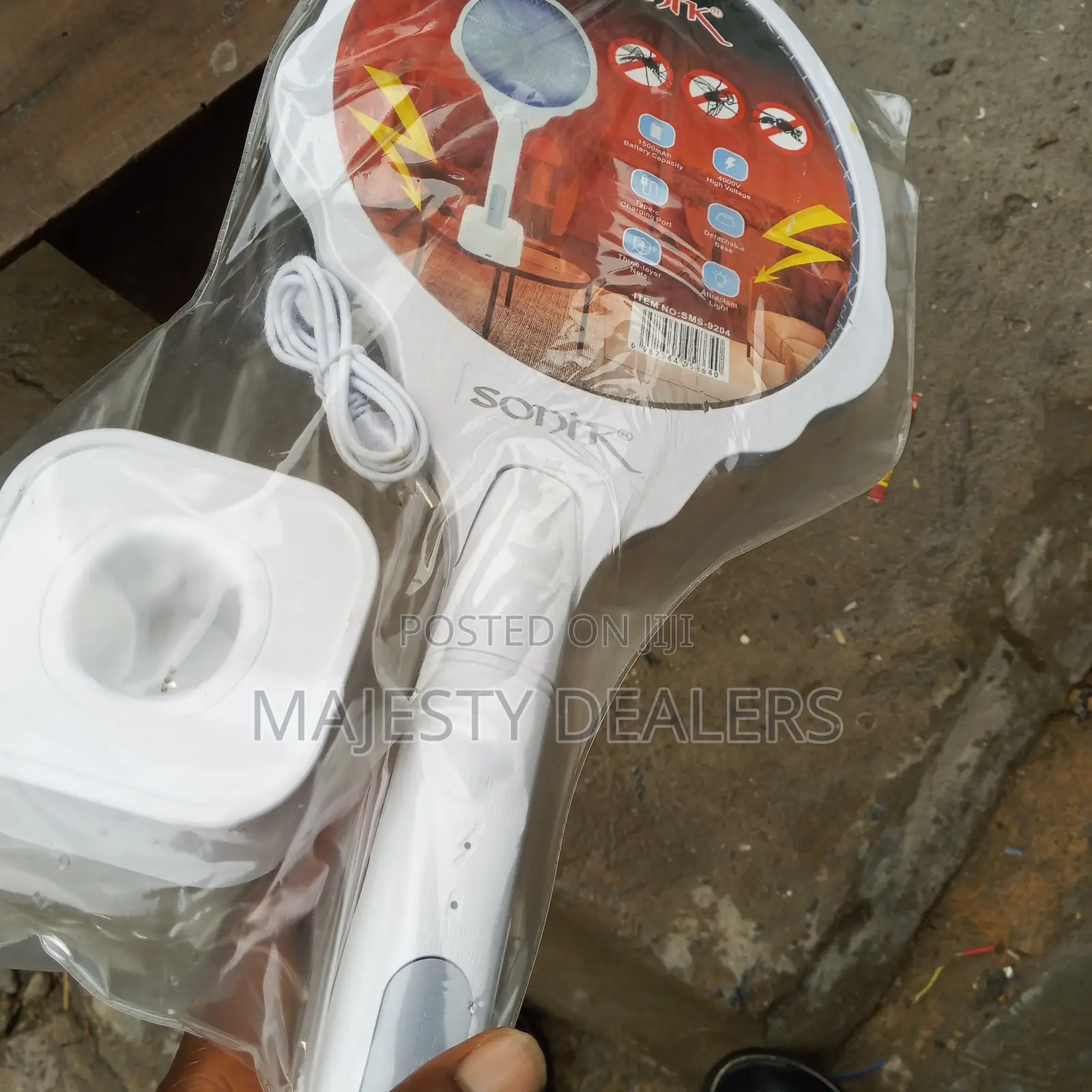 Rechargeable Insect Killer Sonik Hand Out Flycatcher for General Uses
