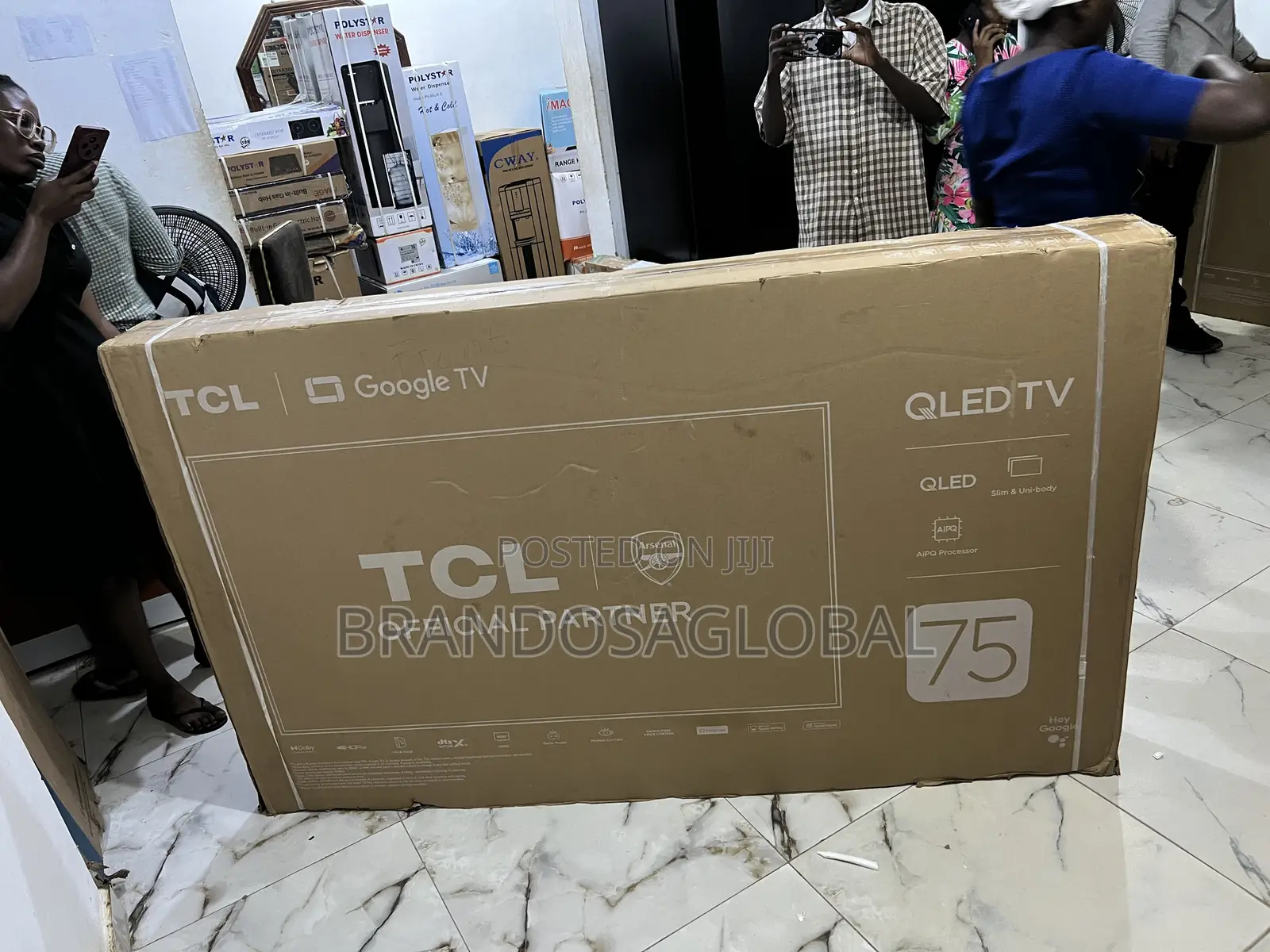 TCL 75 Inch Qled Uhd Tv – Smart Control and Brilliant Clarity
