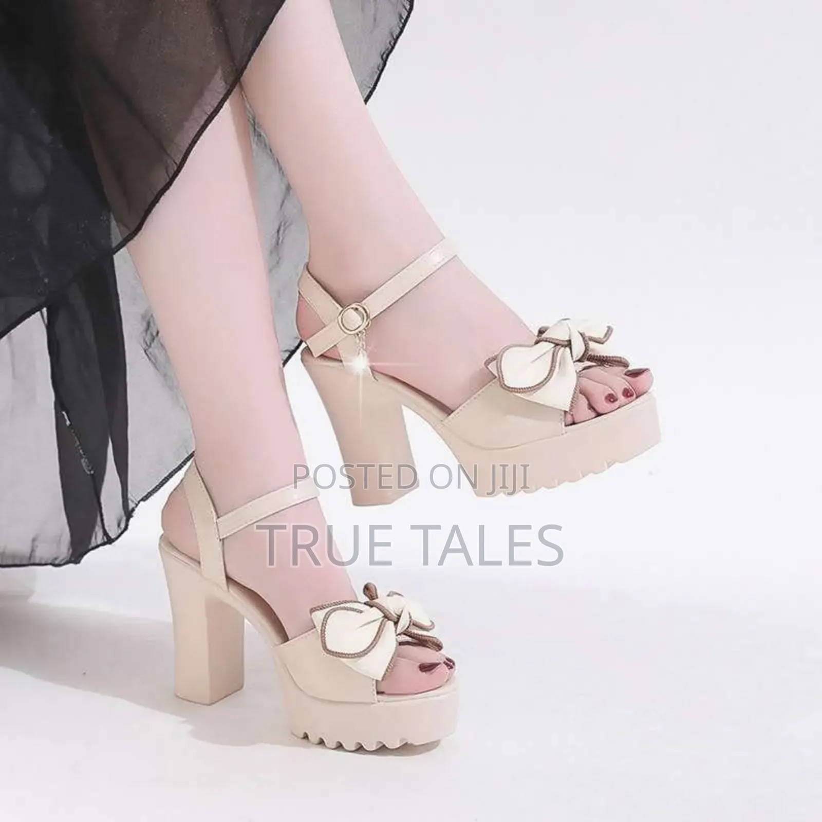 Girls Block Heels Shoes Size 34to41