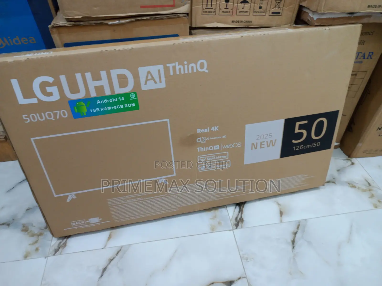 Lg 50" Smart Tv – Watch, Play, Repeat