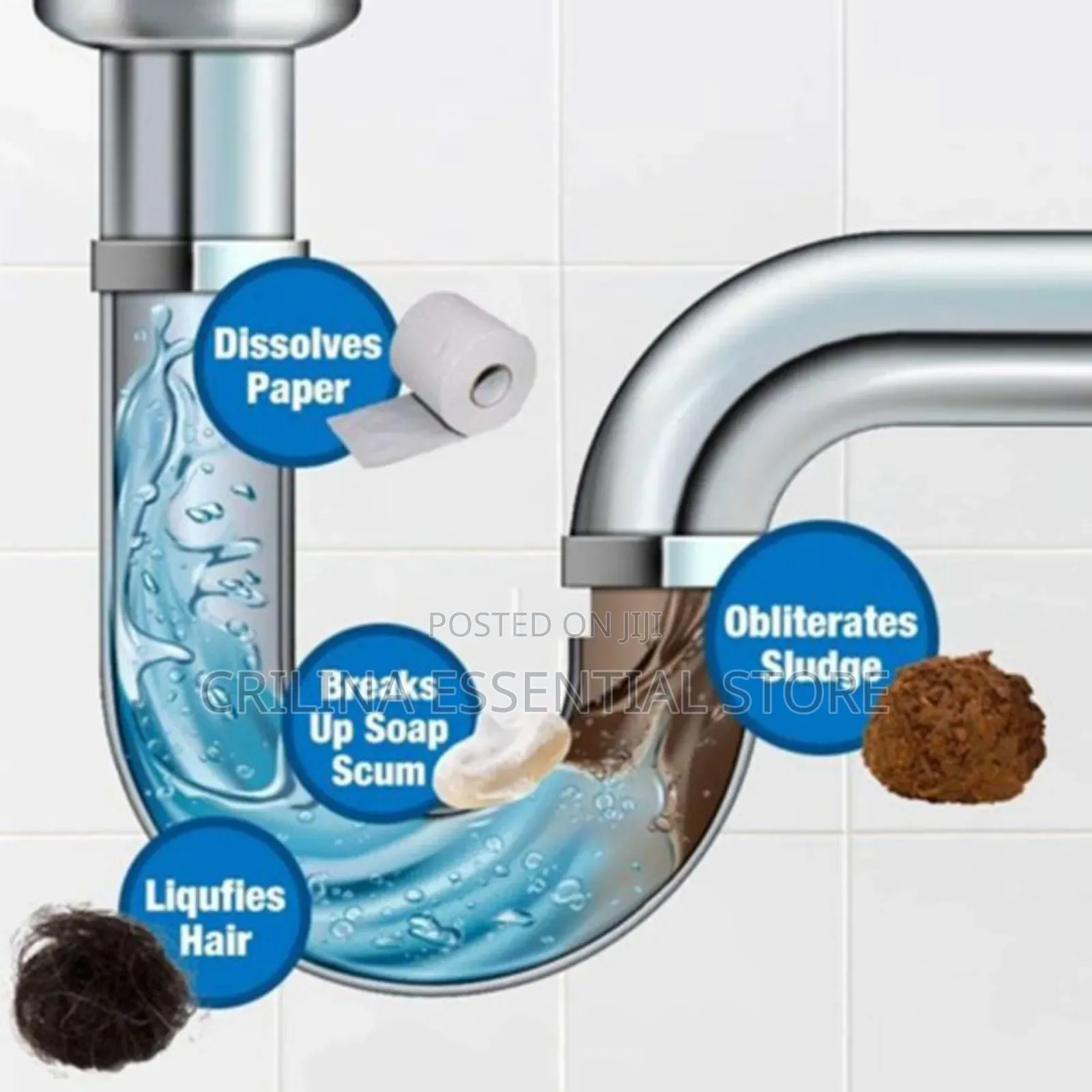 260g Sink and Toilet Pipeline Cleaning Powder