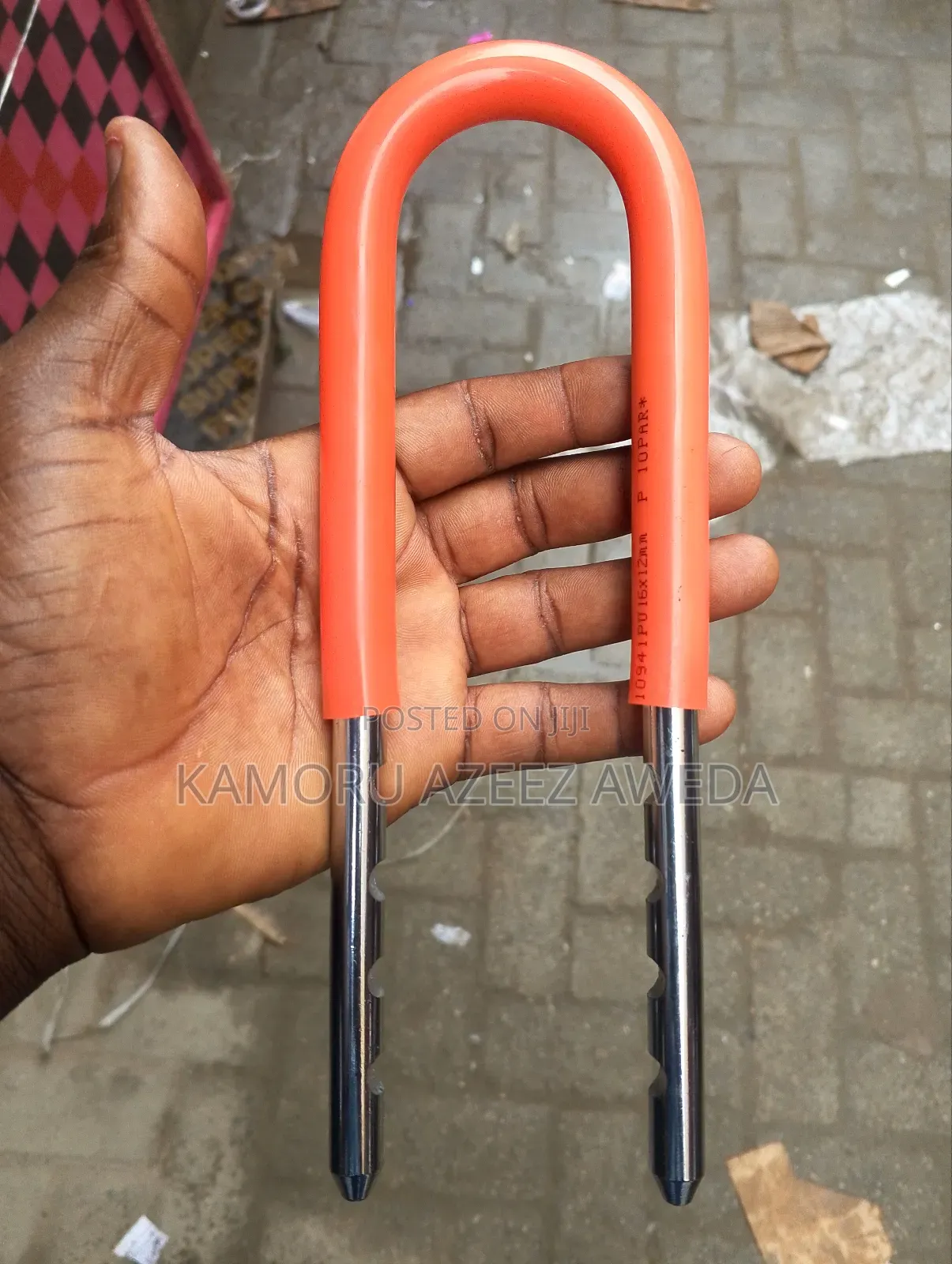 Bike Lock and Bicycle and Motorcycle