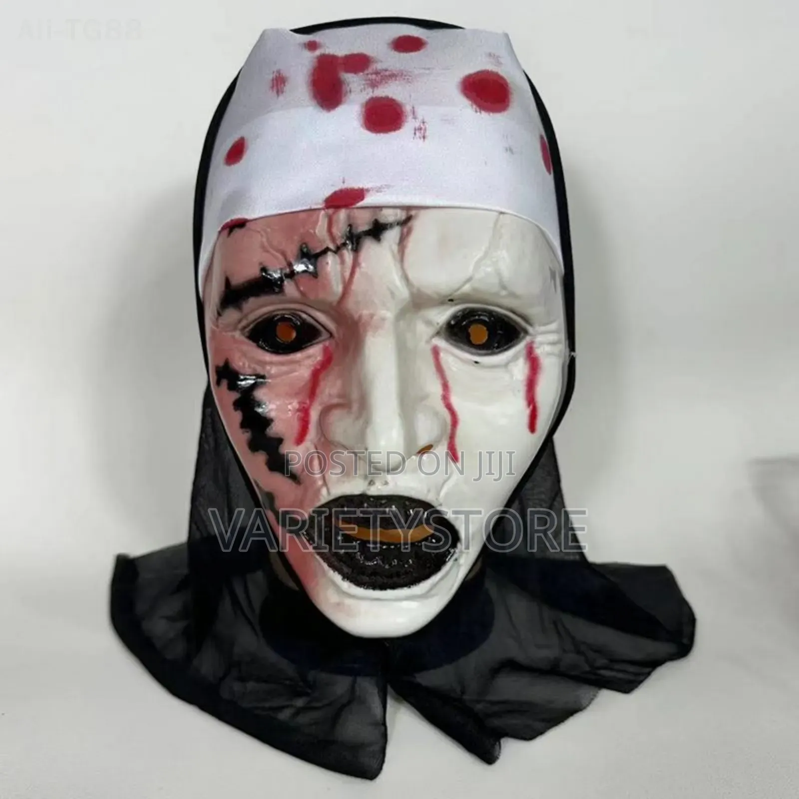 New Halloween Nun Horror Scary Prank Mask