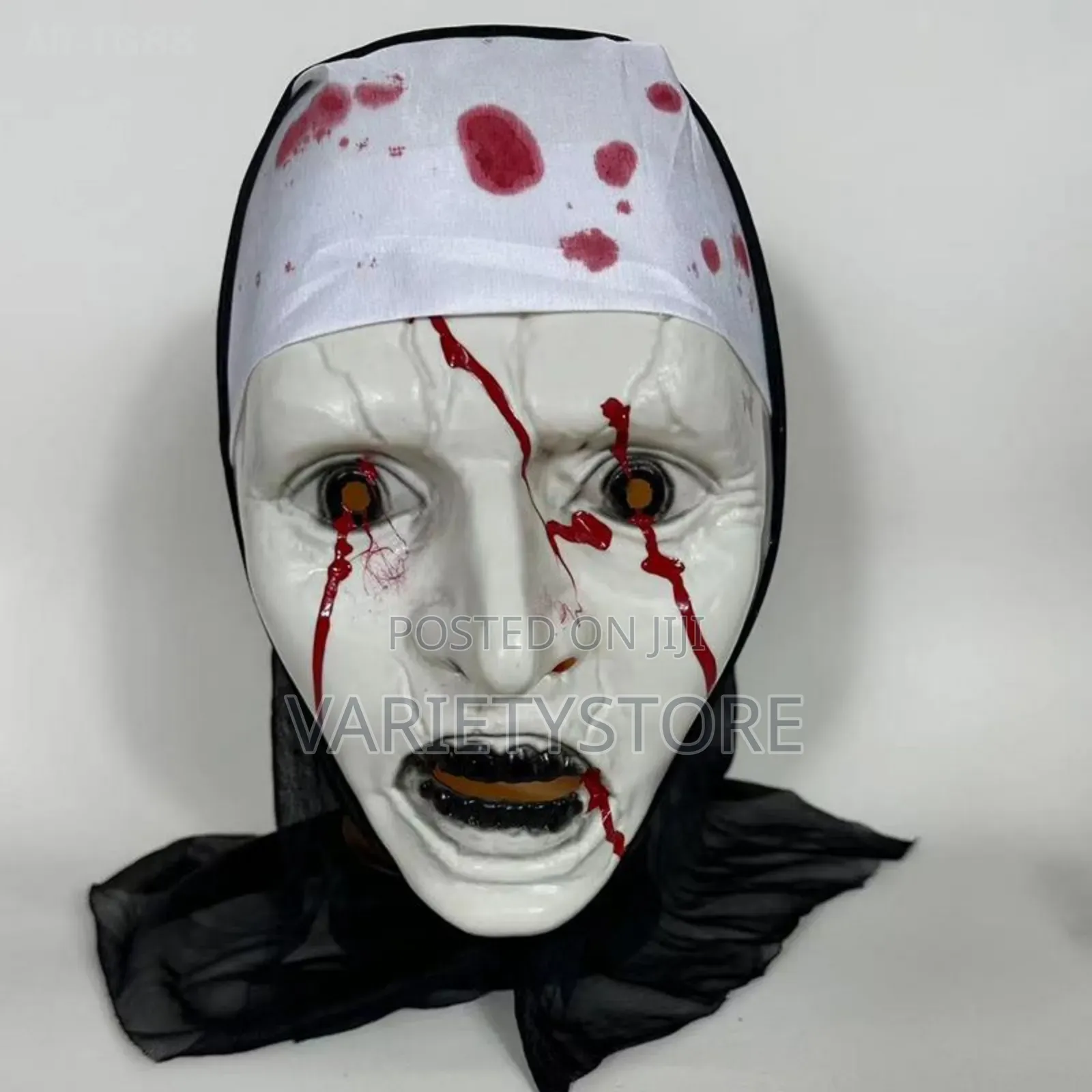 New Halloween Nun Horror Scary Prank Mask