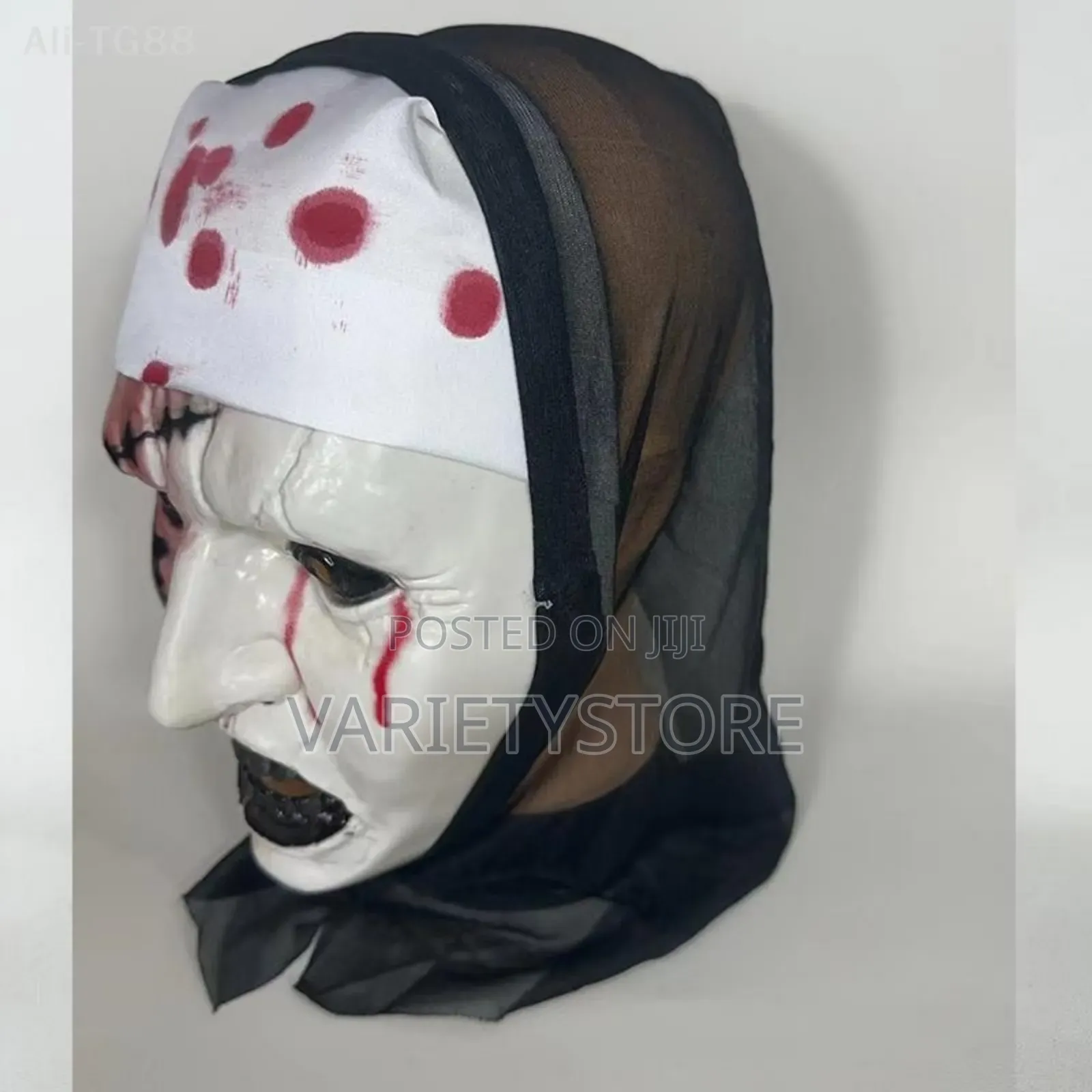 New Halloween Nun Horror Scary Prank Mask