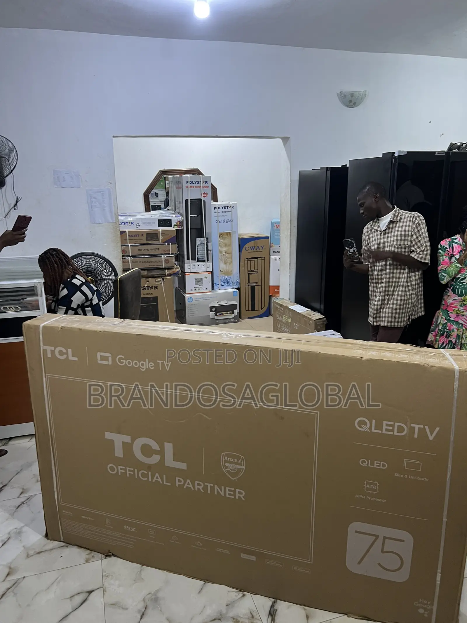 TCL 75 Inch Qled Uhd Smart Tv (75p7k) – Vibrant Quantum Display