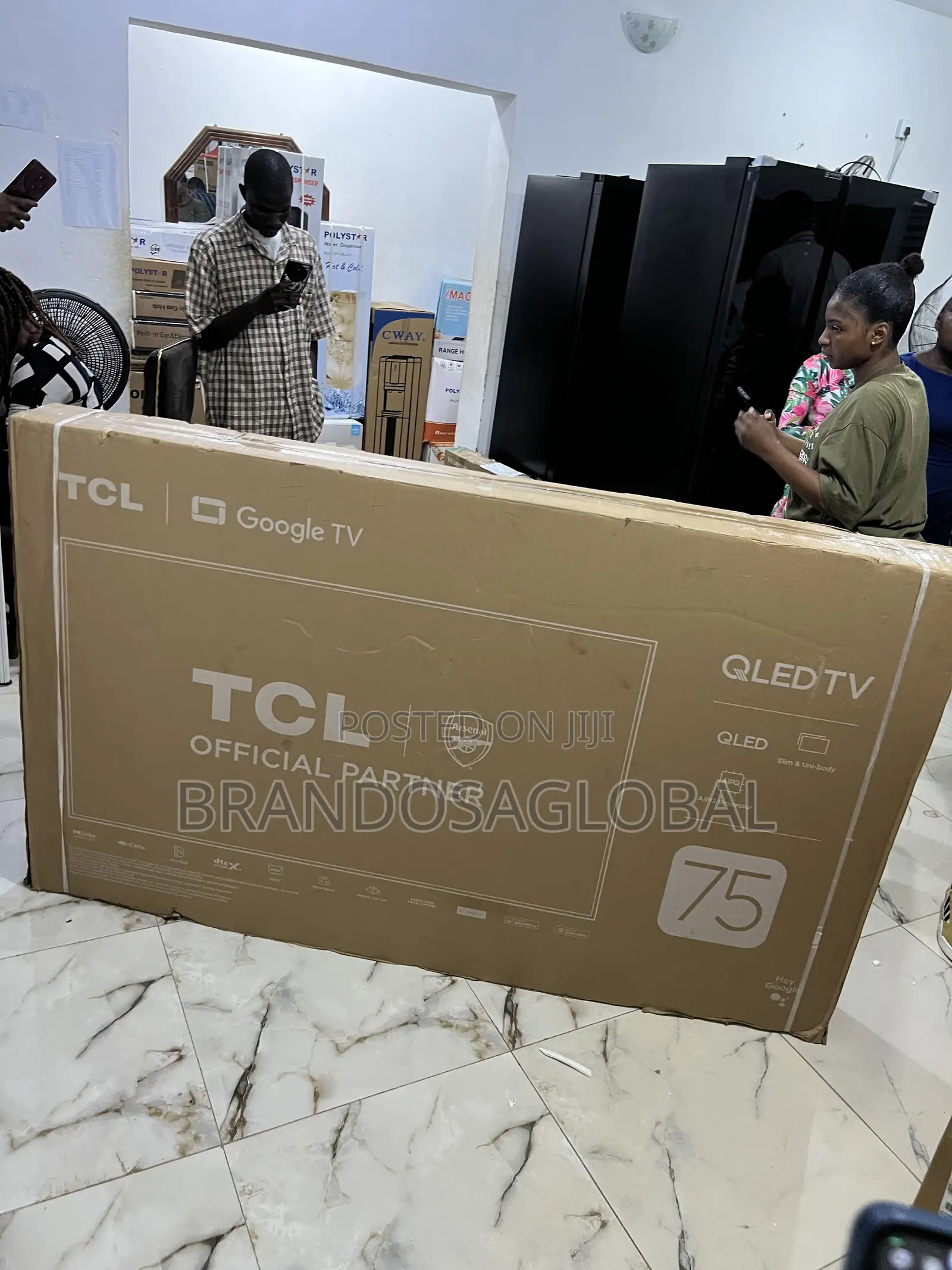 TCL 75 Inch Smart Qled Android Tv – True-to-Life Picture Performance