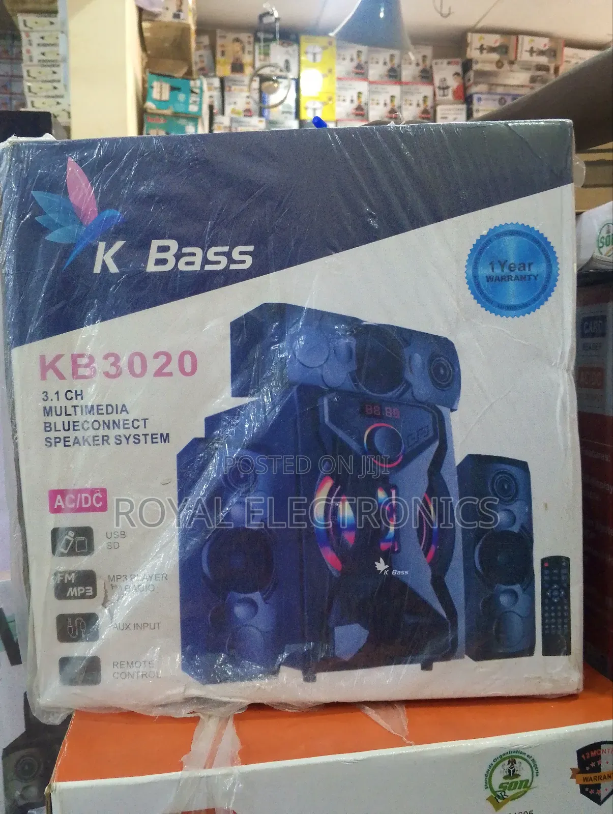 Brand New  K-bass Multimedia Blueconnect Speaker System