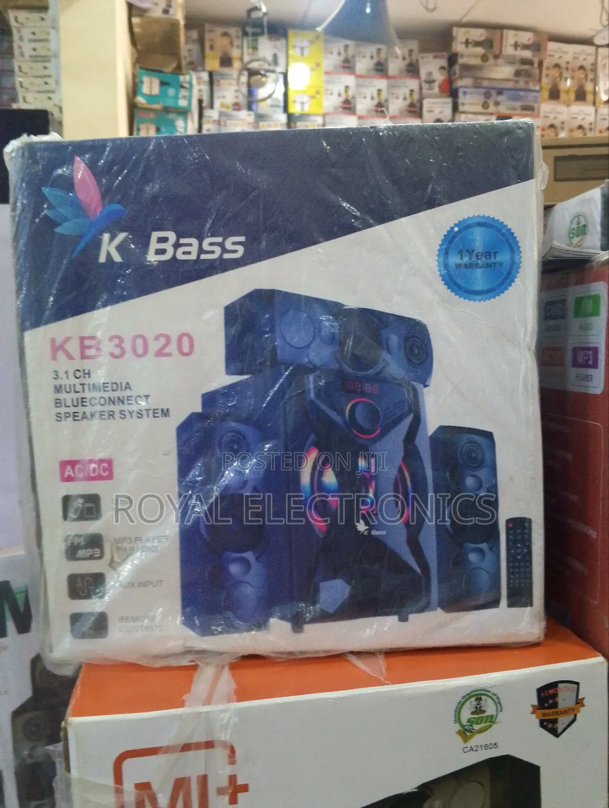 Brand New  K-bass Multimedia Blueconnect Speaker System