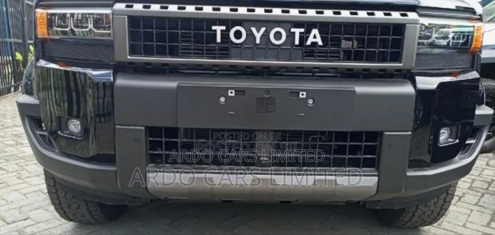New Toyota Land Cruiser Prado 2024 Black