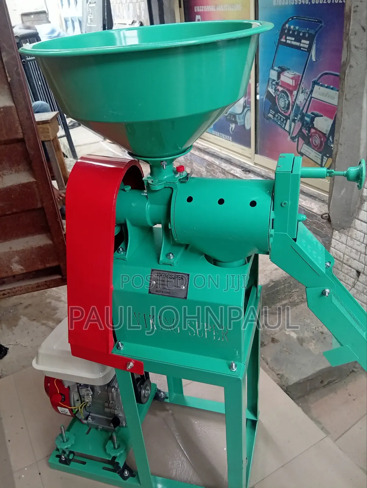 Single Rice Milling Machine