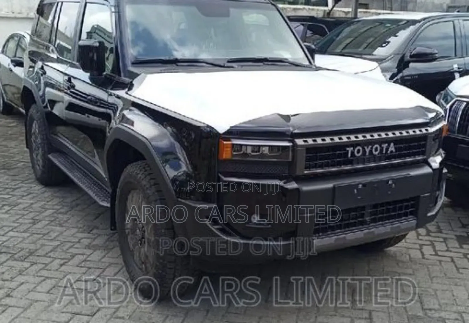 New Toyota Land Cruiser Prado 2024 Black