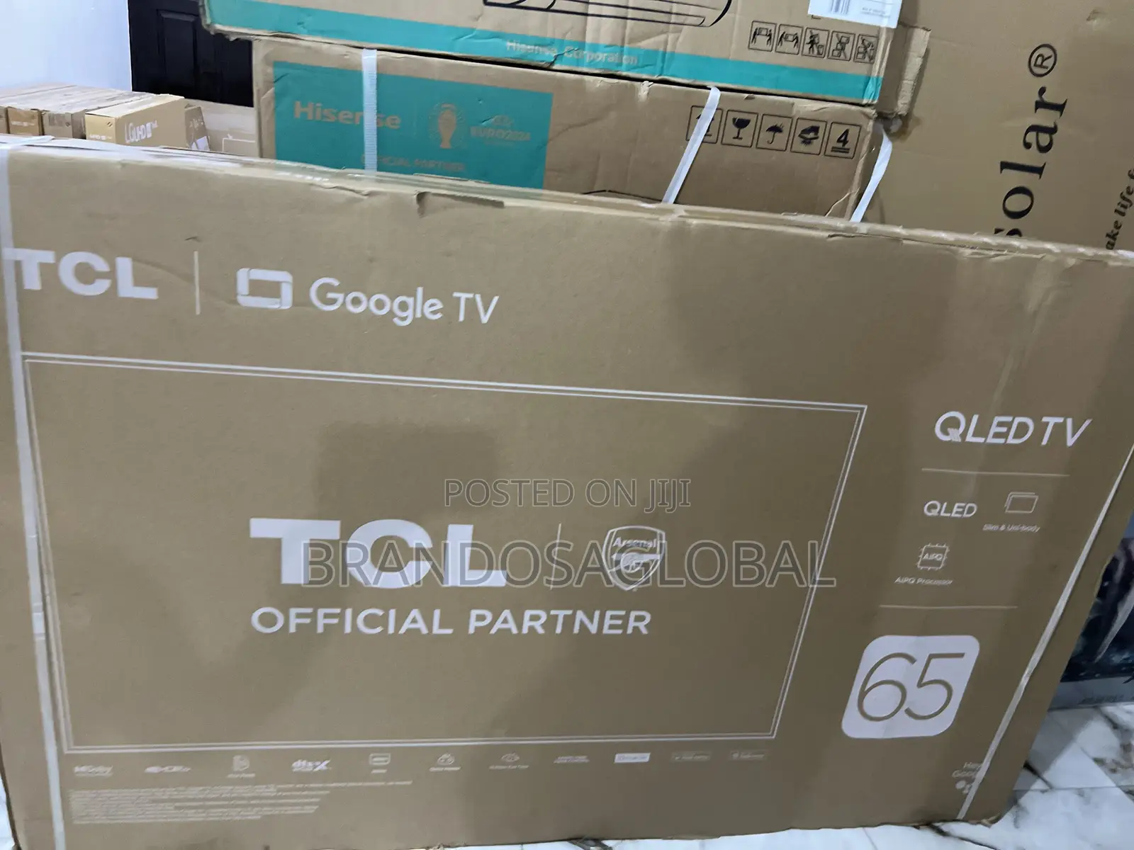Brand New TCL 65” Qled Smart Uhd Tv 65p7k – Realistic Visuals