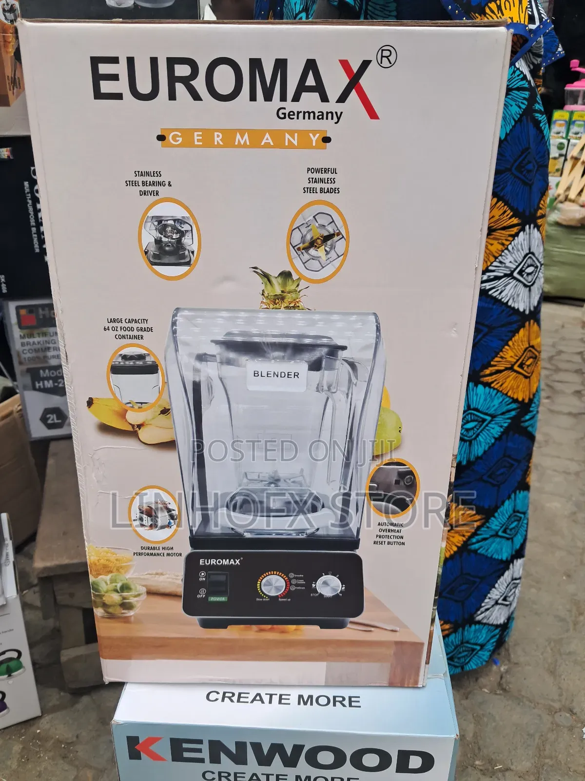 Euromax Turbocrush Blender(3l)