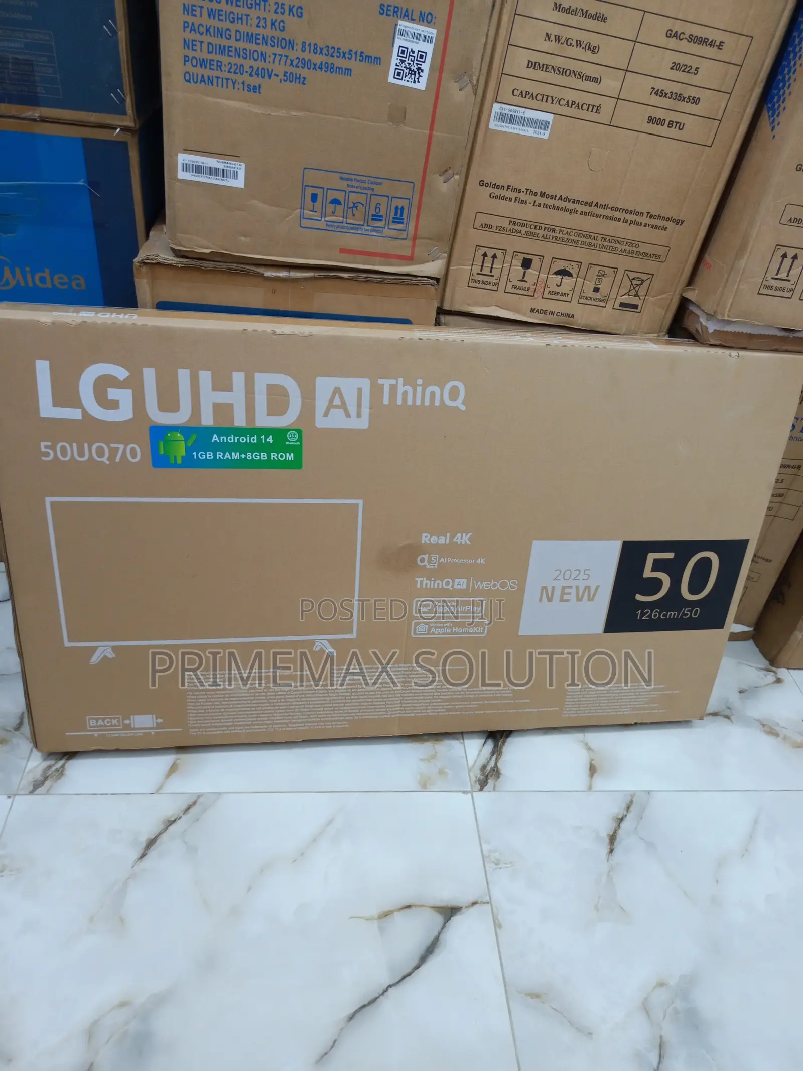Lg 50" Smart Tv – Fits Any Room
