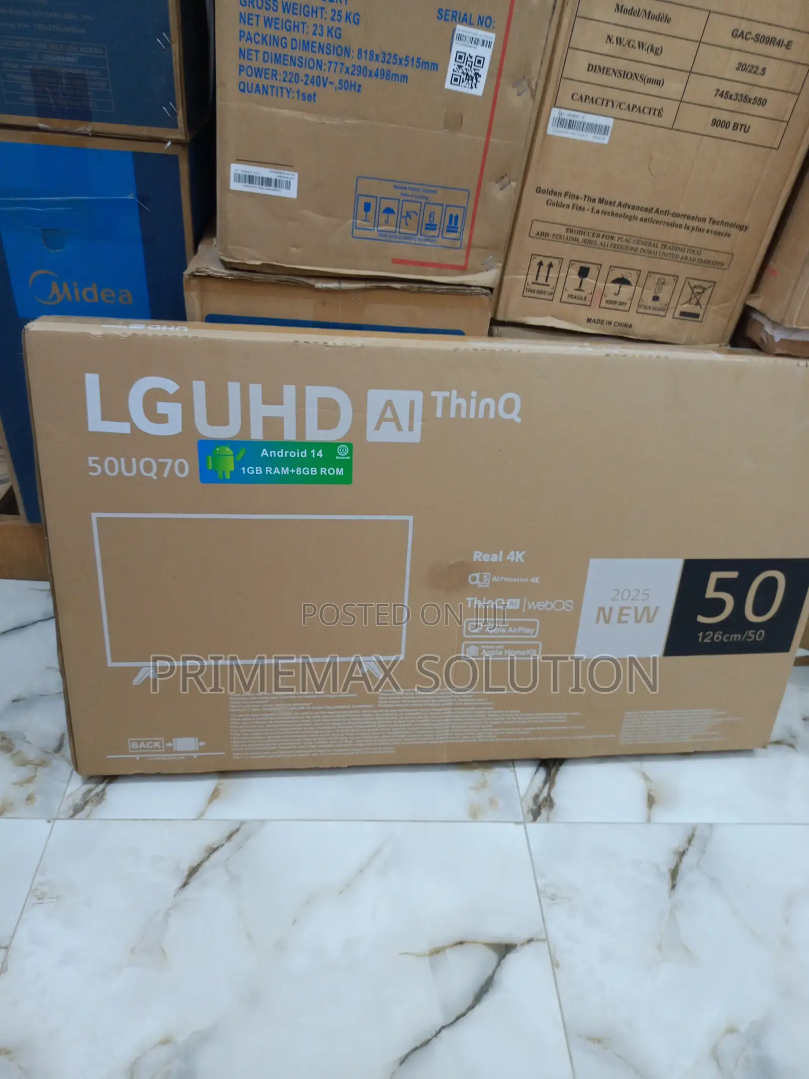 Lg 50" Smart Tv – Fits Any Room