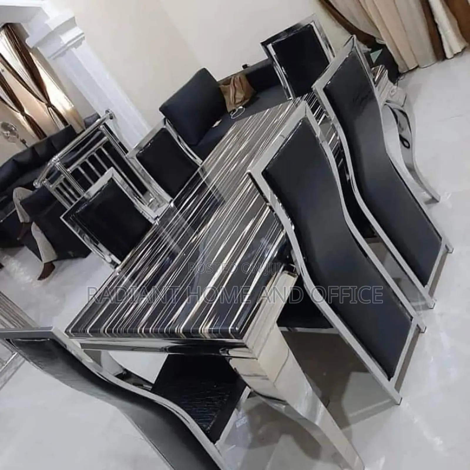 Animal Leg Marble Dinning By 6seaters