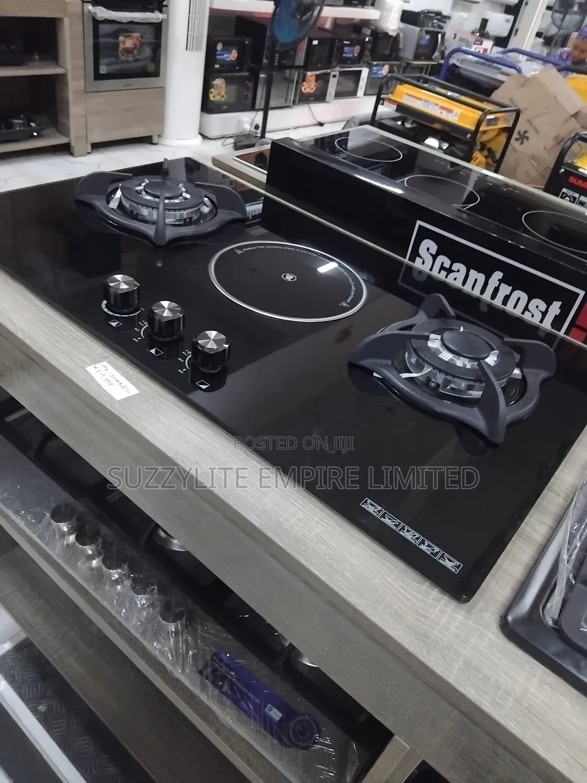 Newtrend 60 By 90 Inbuilt Gas Cooker 2gas 1 Electric