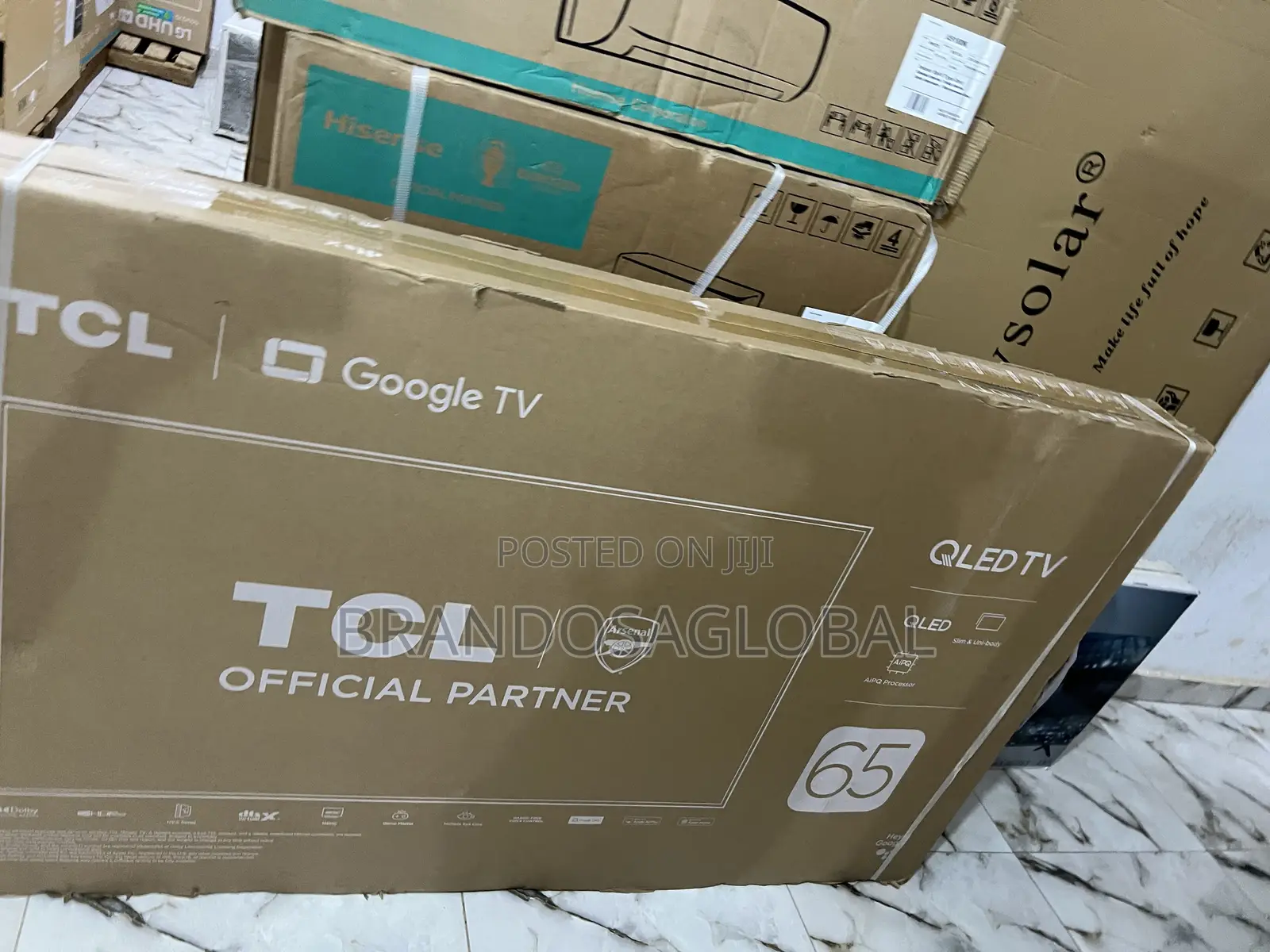 TCL 65 Inch Uhd Smart Qled Tv – Sharp and Brilliant Picture