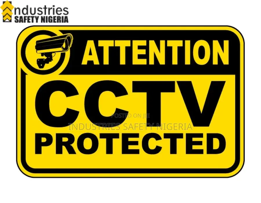 Warning Cctv 24 Hours Surveillance Security – Signage