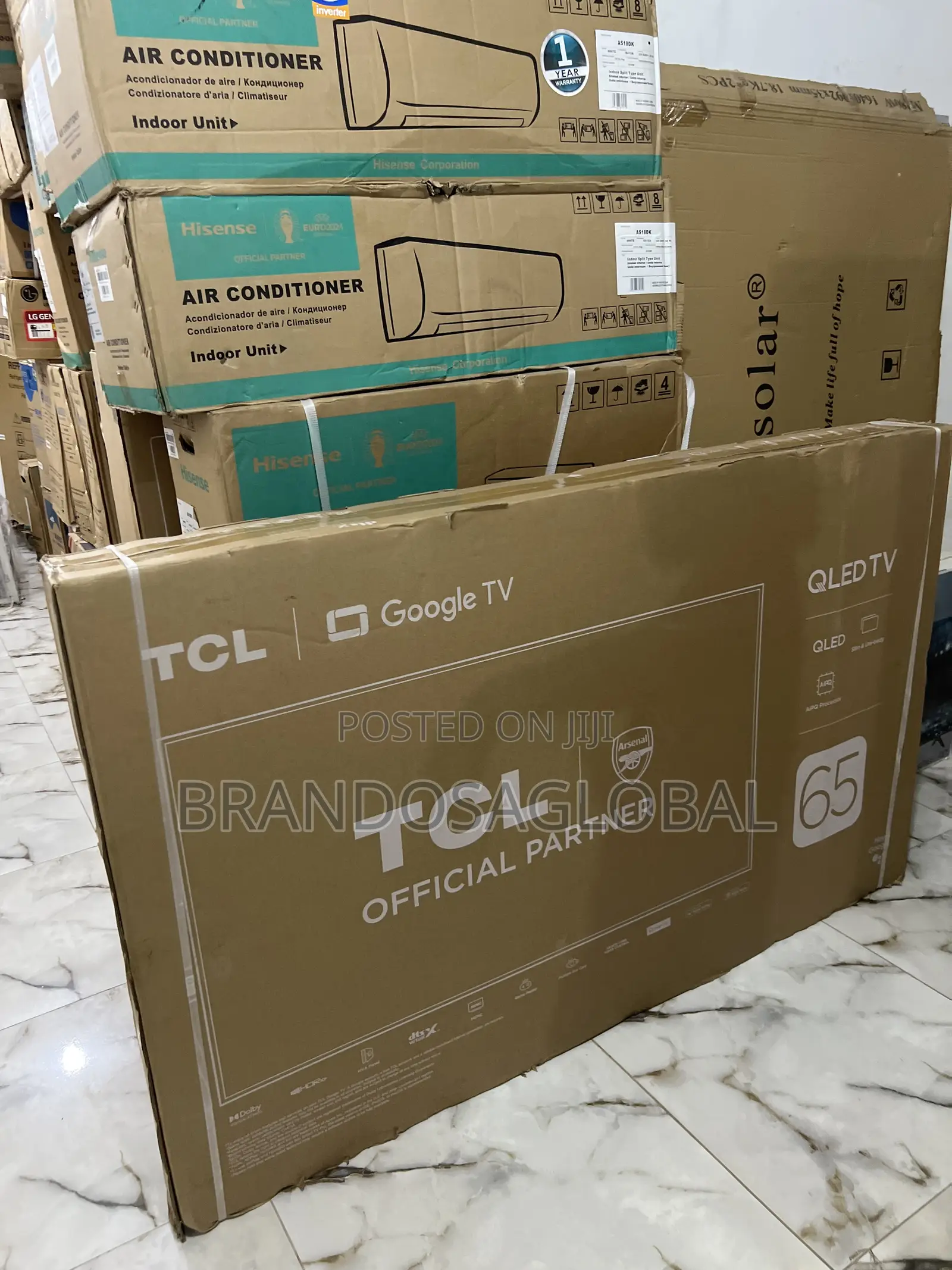 TCL 65 Inches Smart Uhd Qled Tv (65p7k) – Stunning Color Depth