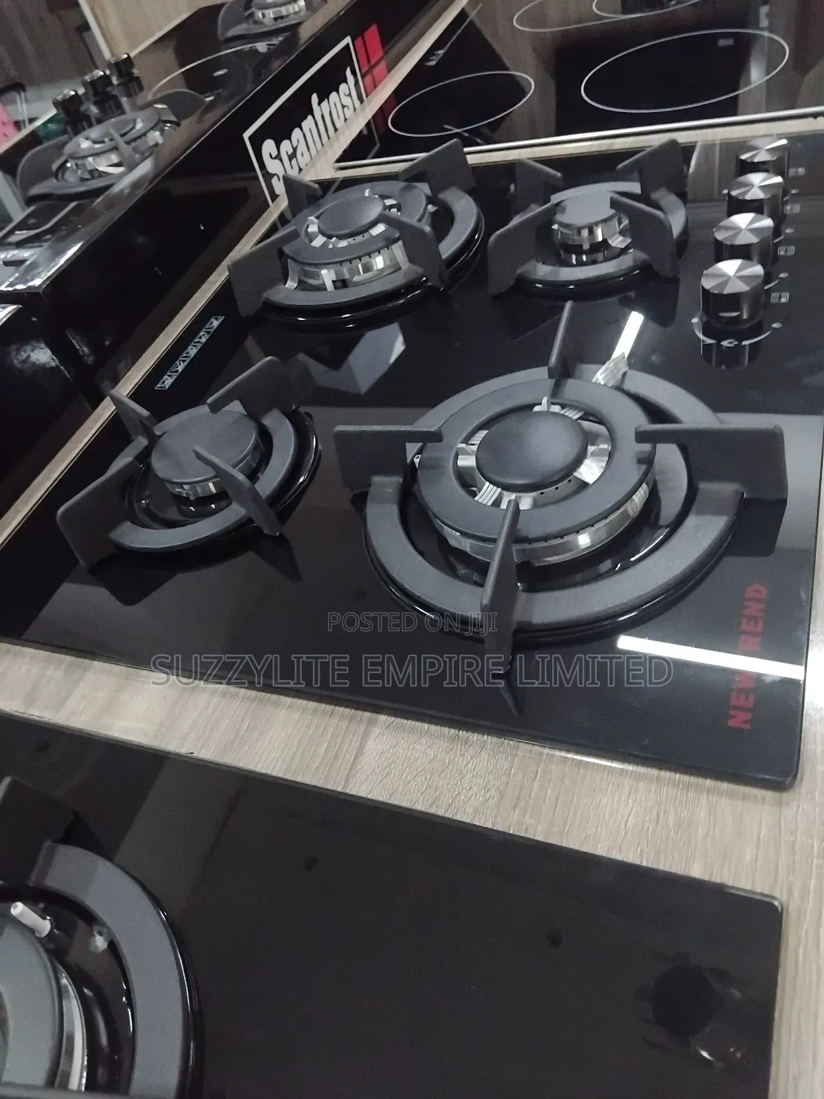 Newtrend 4burner 50 By 50 Inbuilt Gas Cooker