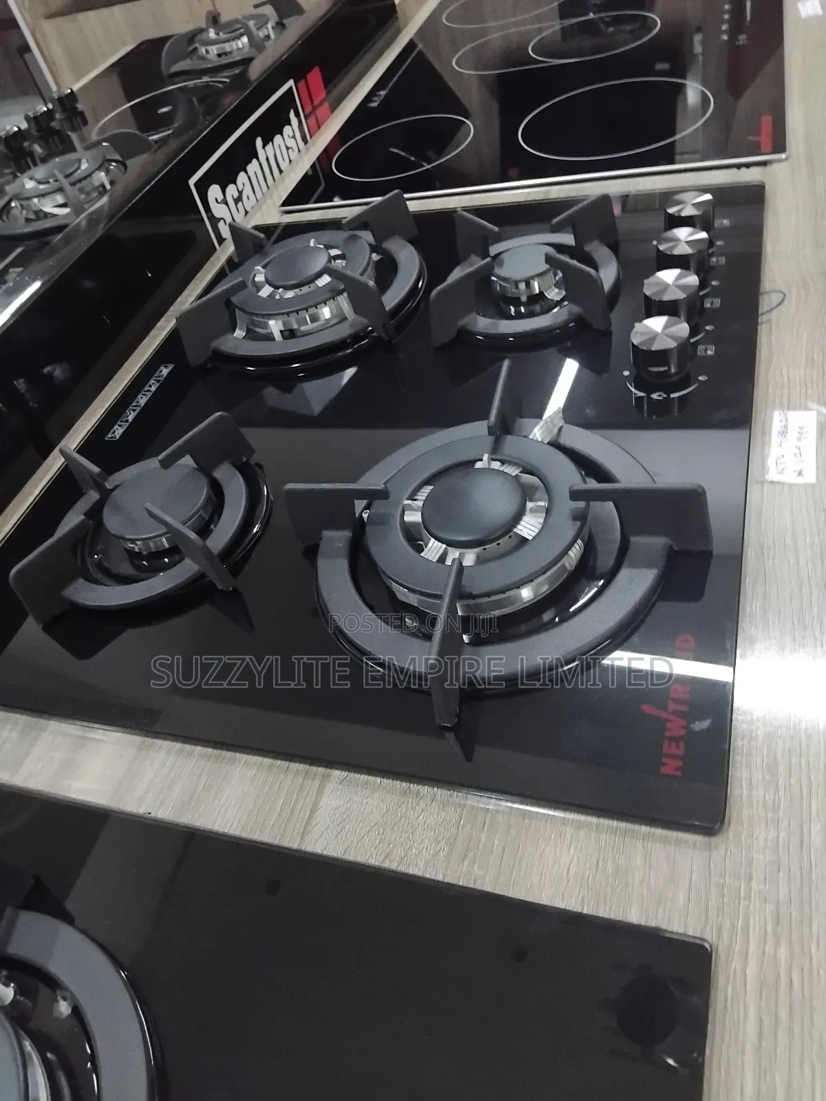 Newtrend 4burner 50 By 50 Inbuilt Gas Cooker