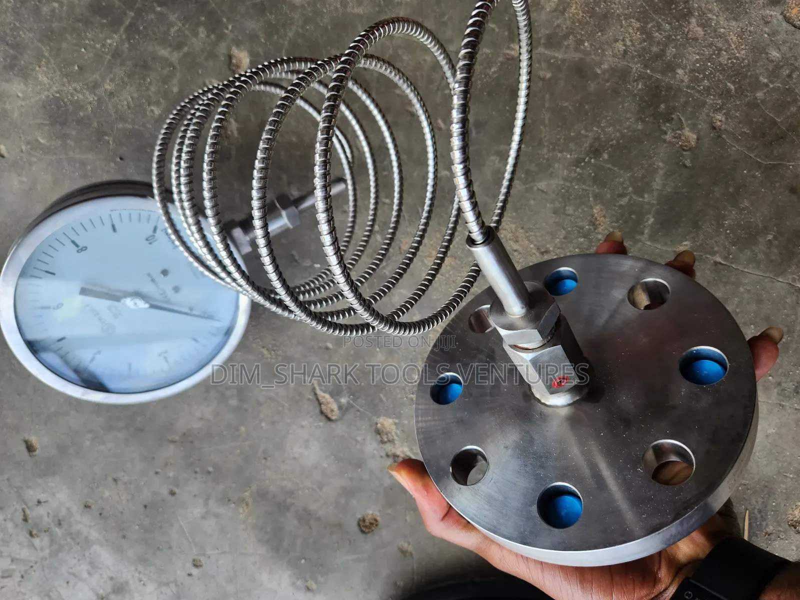 Pressure Gauge With 2"Inch Flanged Diaphragm Seal