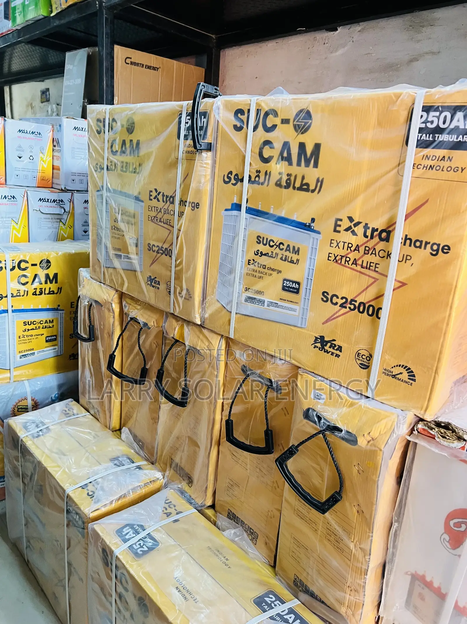 Suc Cam 250ah Tall Tubular Solar Battery